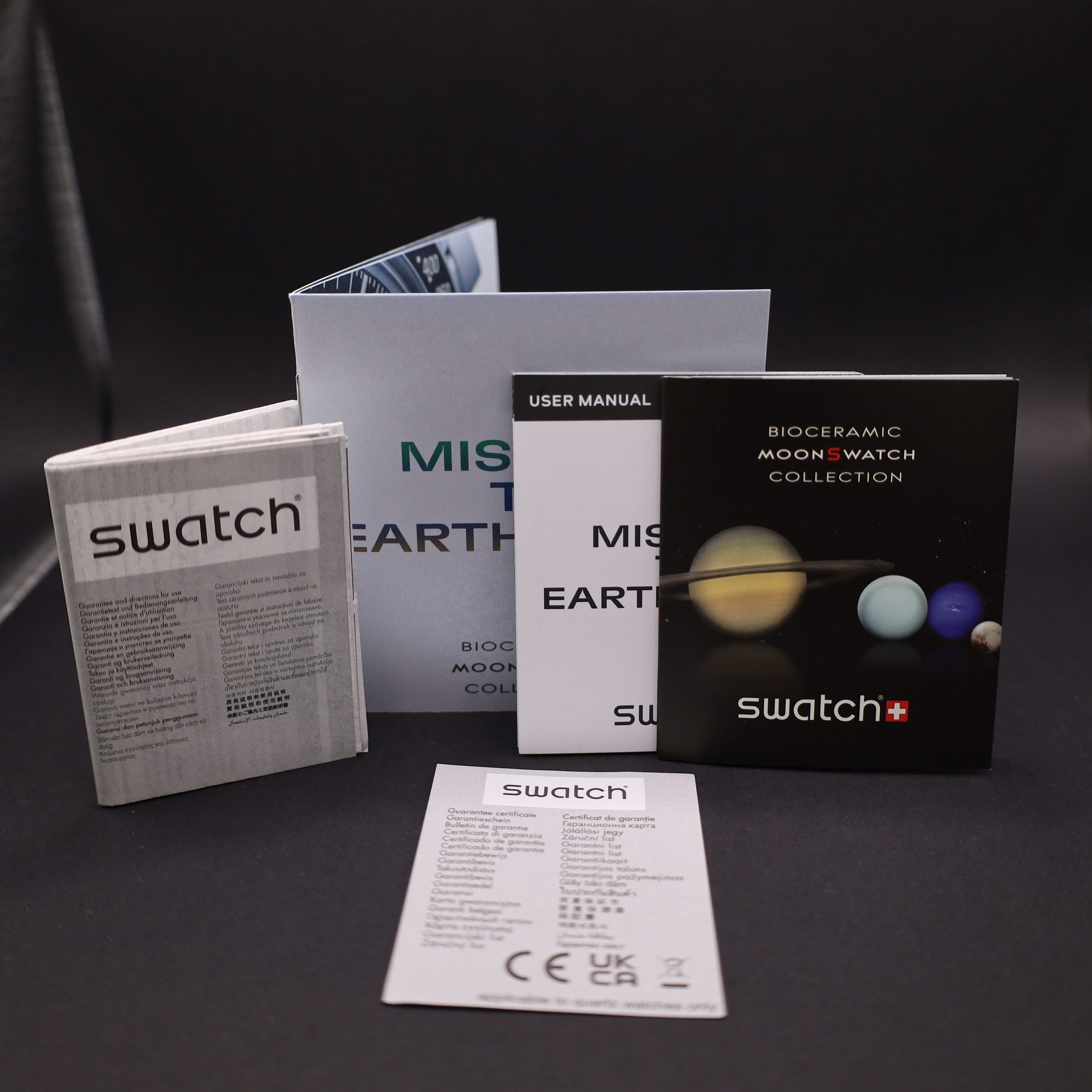 Swatch Chronograph Swatch x Omega Moonswatch Mission To Earthphase SO33M700 – Bild 5 von 5