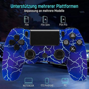 Gontence Wireless Controller für PS4, Gamepad (600mAh PlayStation 4-Controller) Controller (1 St)
