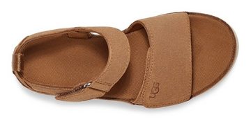 UGG K GOLDENSTAR Sandale, Sommerschuh, Klettschuh, Freizeitsandale, mit Klettverschlüssen