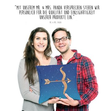 Mr. & Mrs. Panda Dekokissen Sternzeichen Schütze - Sternenhimmel Blau - Geschenk, Astrologie, Dek
