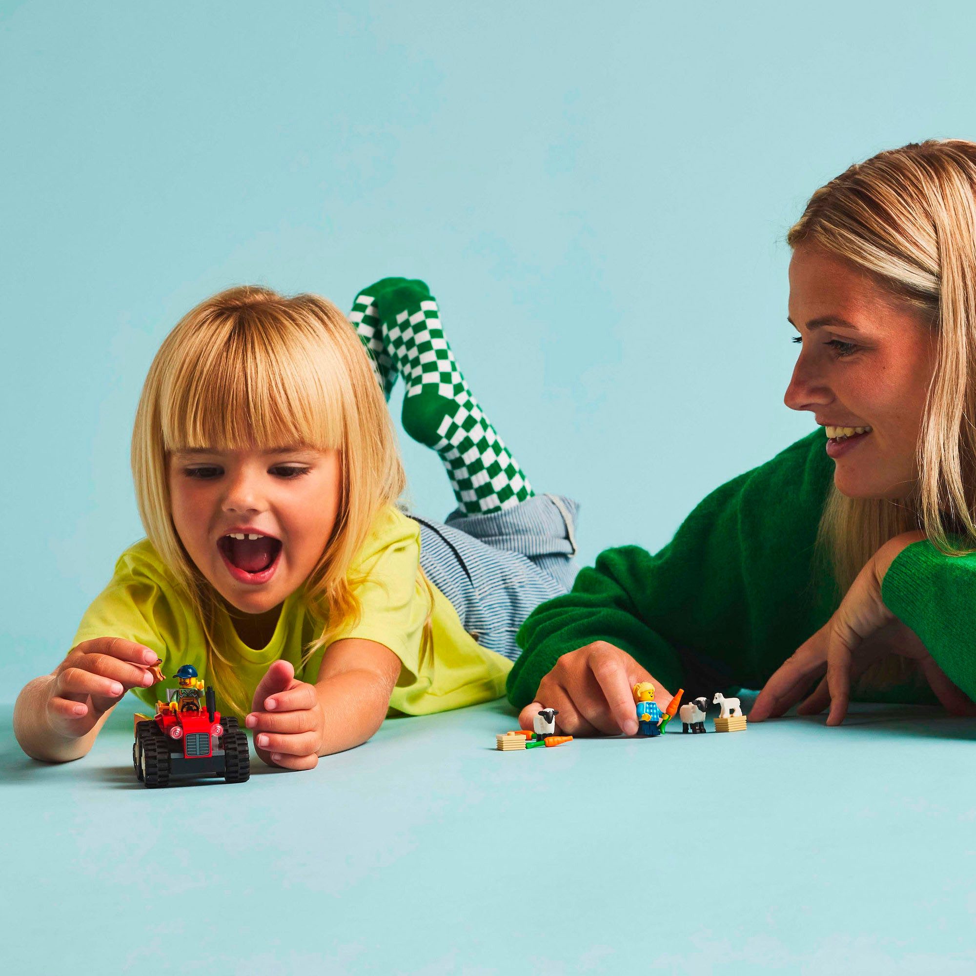 LEGO® Traktor mit Anhänger (60461), LEGO City Konstruktionsspielsteine, (11 günstig online kaufen