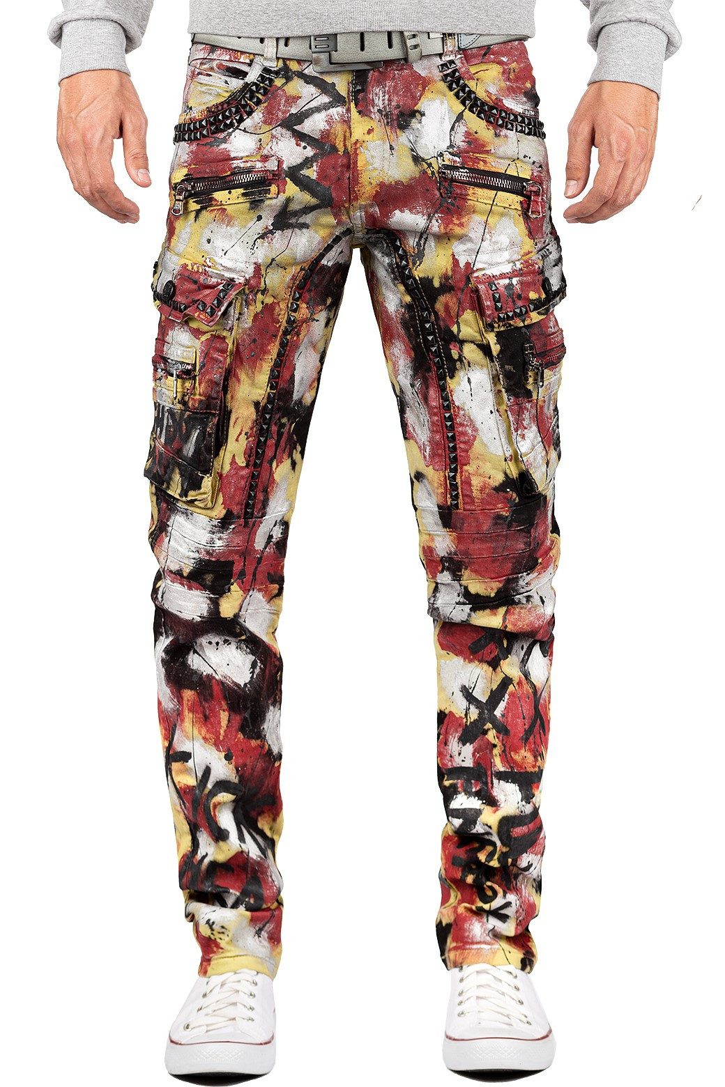 Cipo & Baxx Regular-fit-Jeans Hose BA-CD587 günstig online kaufen