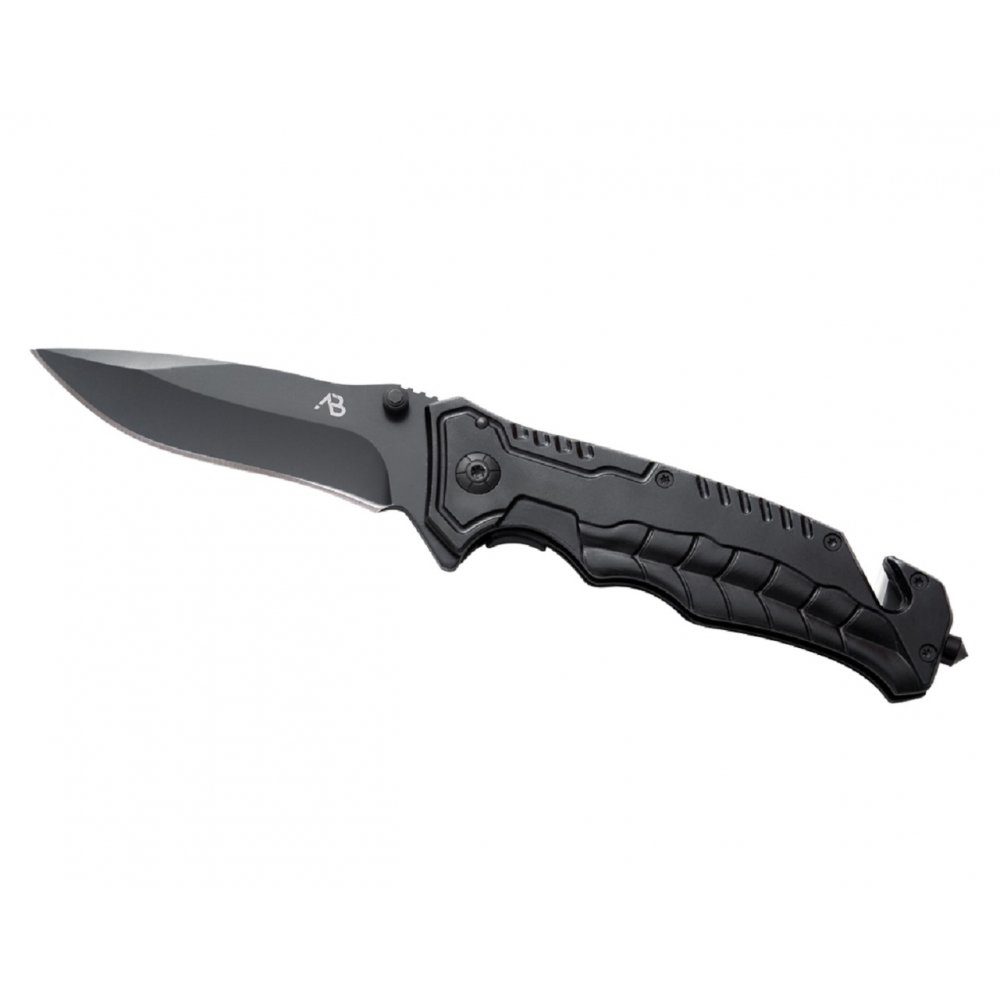 A. Blöchl Taschenmesser Einhandmesser, Tactical AB1 schwarz neu
