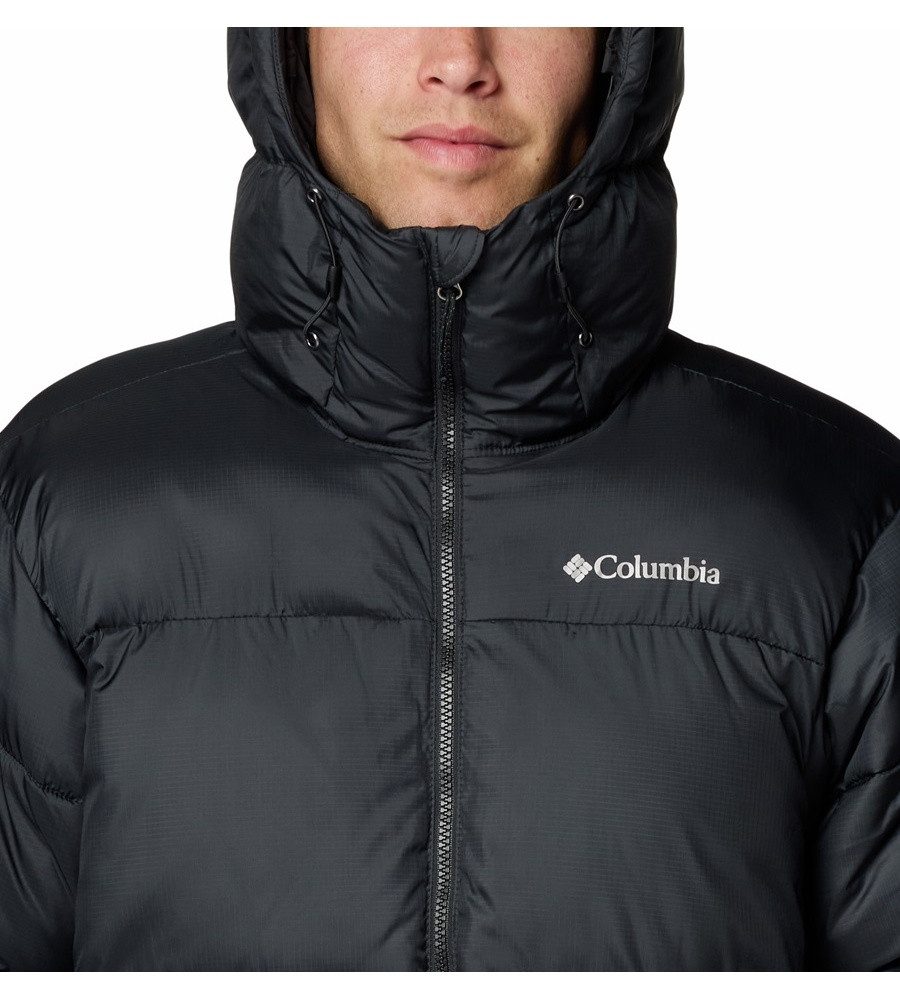 Columbia Winterjacke Puffect II Hooded (Thermarator Isolierung, wasserdicht) schwarz Herren
