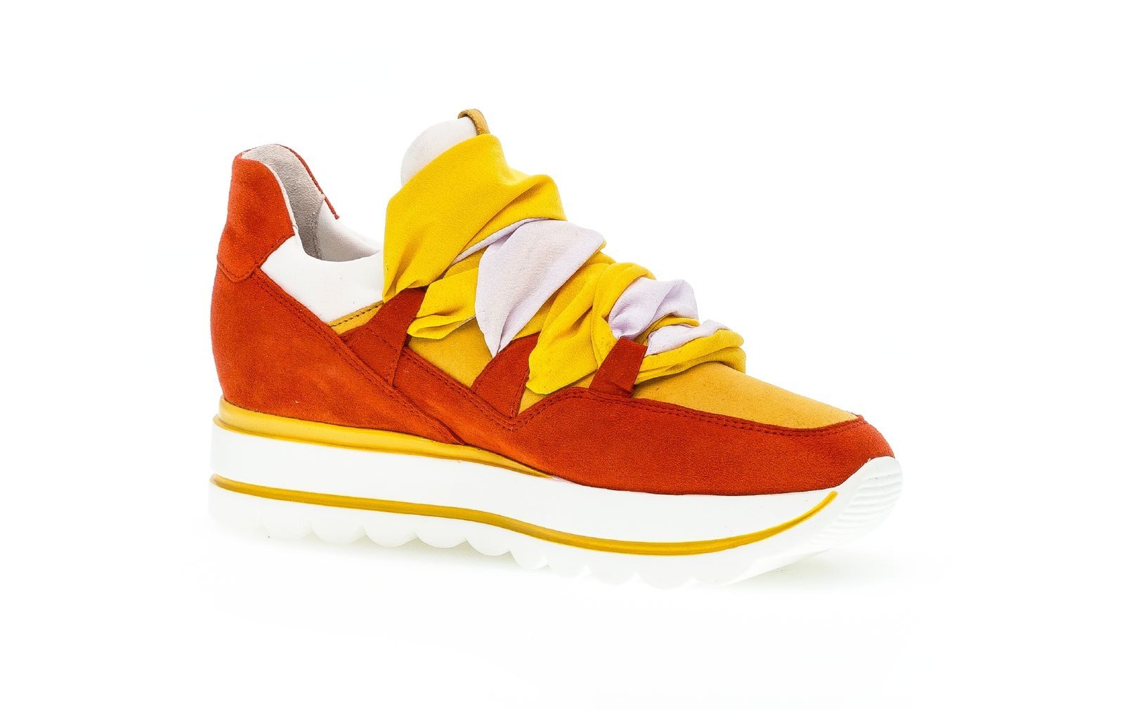 Gabor Gabor Damen Sneaker 43.411.10 koralle/weis/multi Sneaker