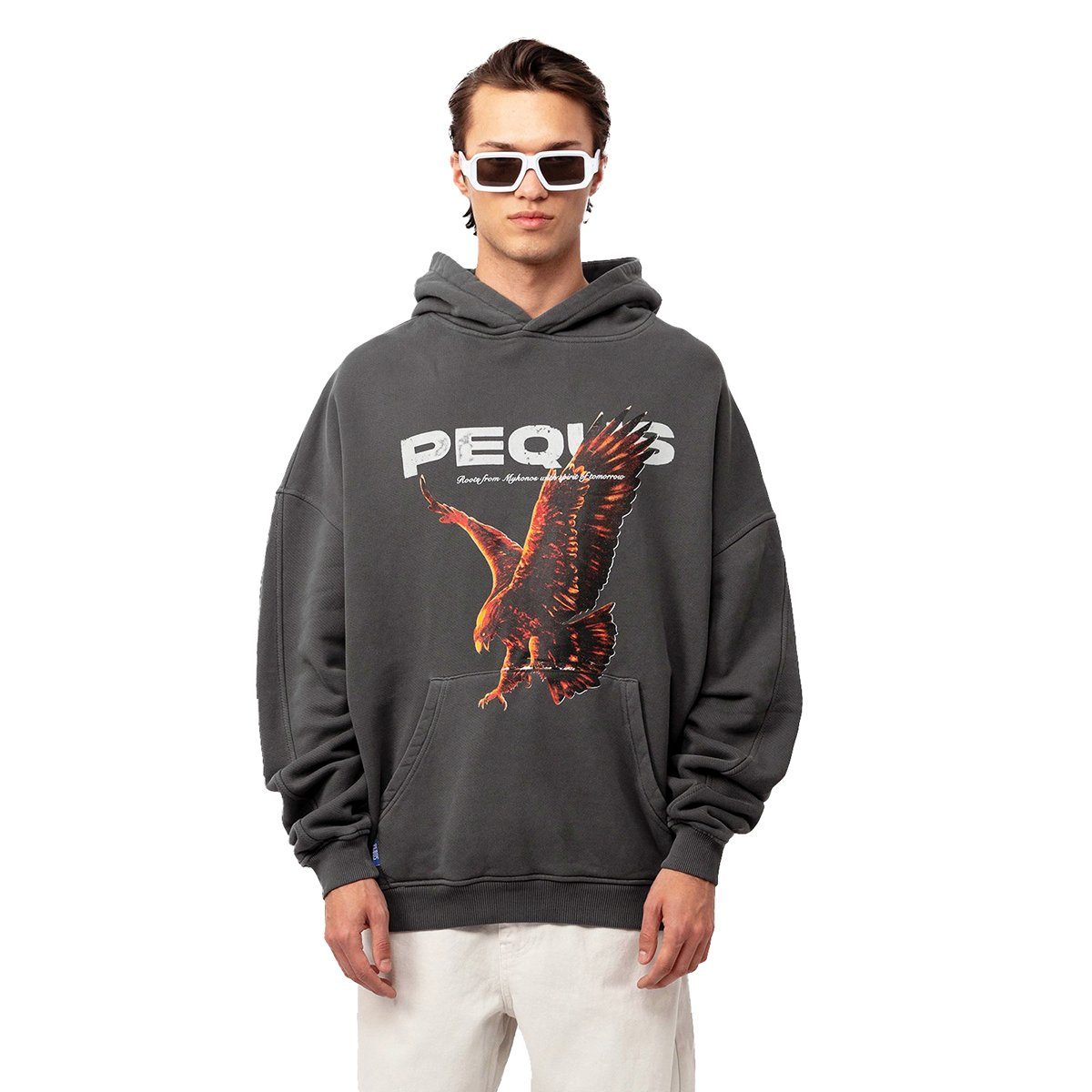 PEQUS Hoodie Eagle Graphic XL