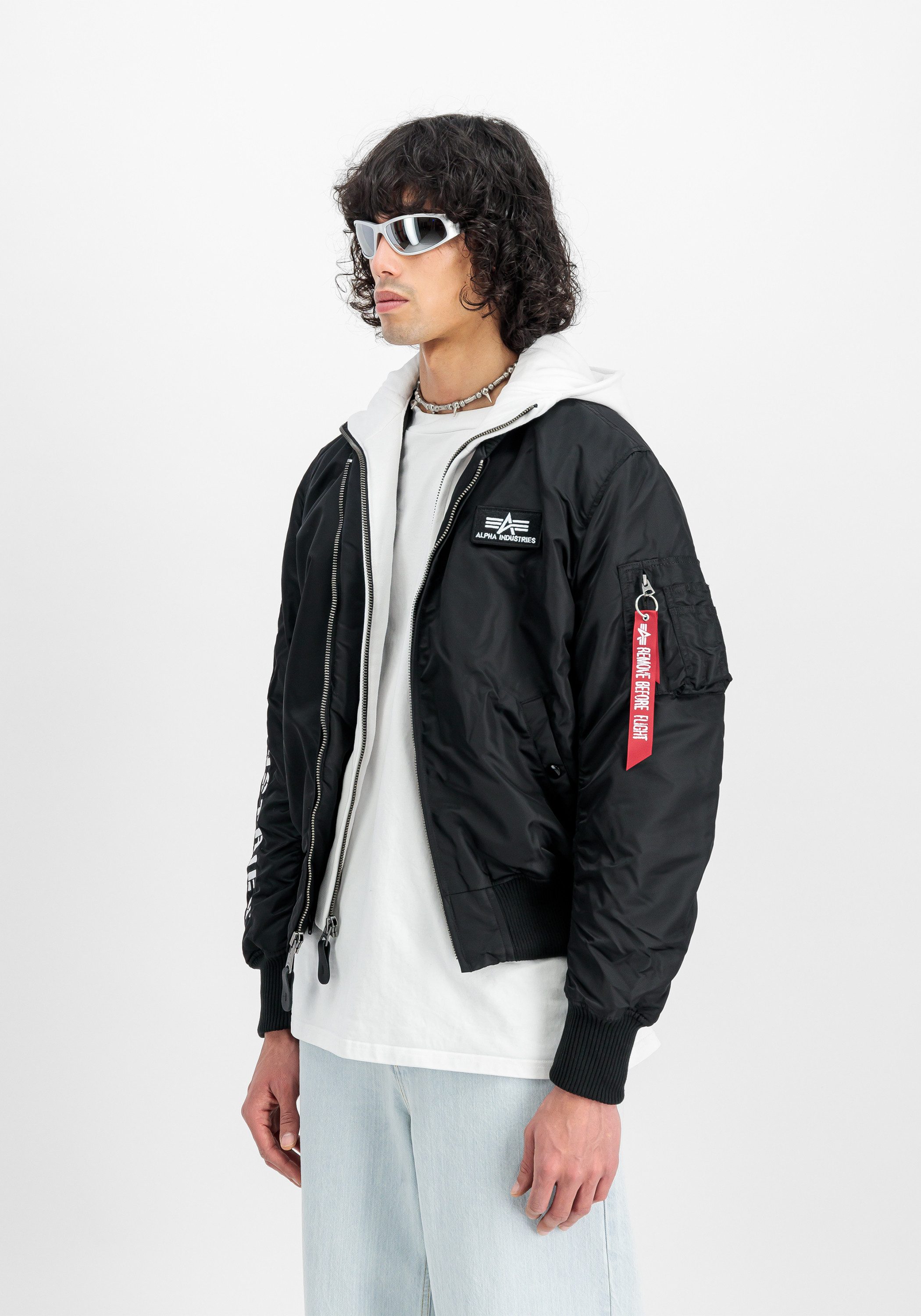 Bomberjacke MA-1 D-Tec Sleeve Embroidery