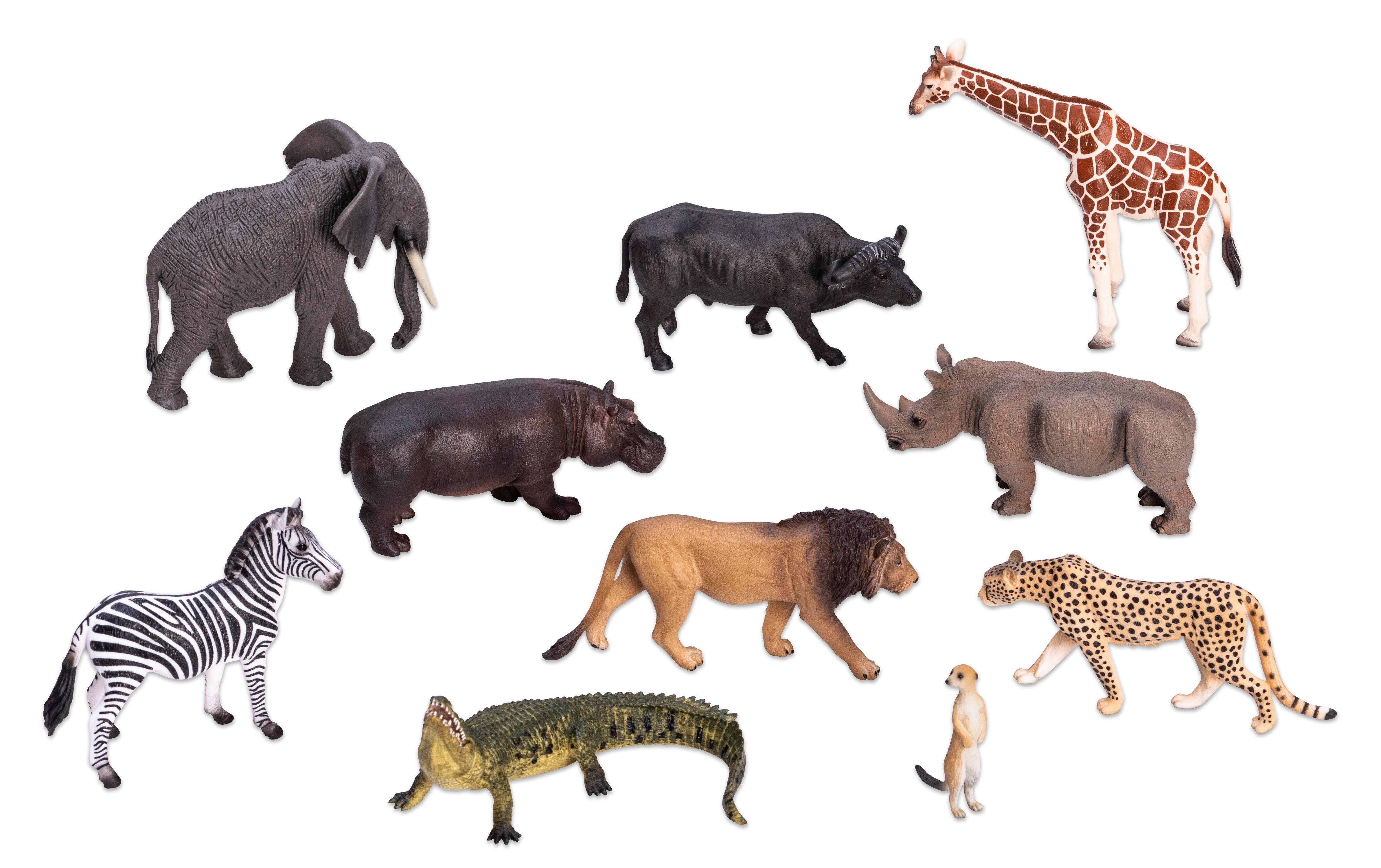 Betzold Spielfigur Afrikanische Tiere, 10-tlg.