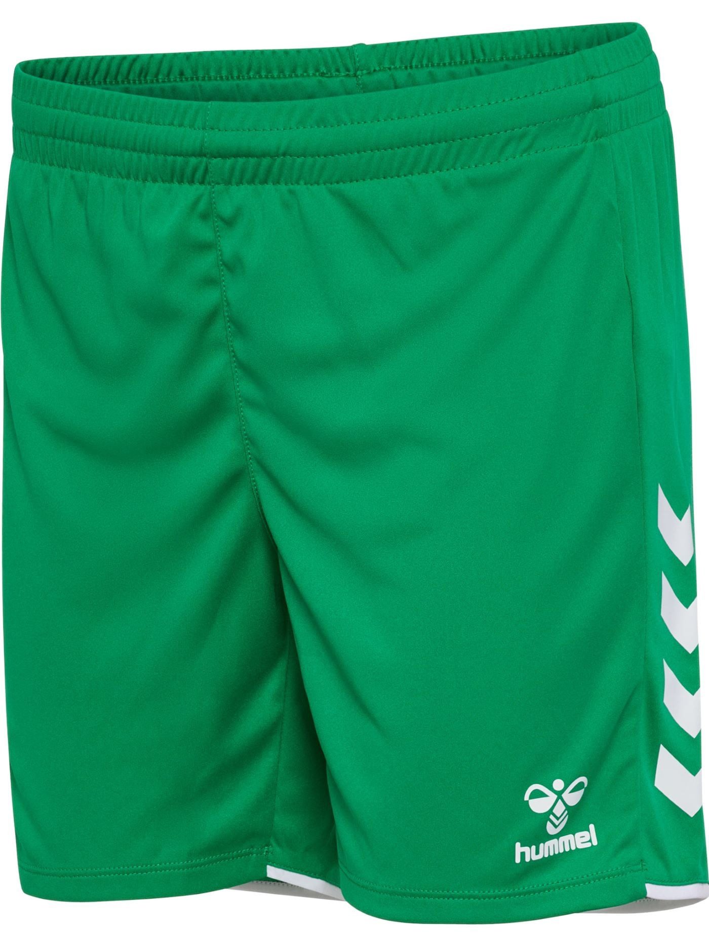 hummel Sporthose hmlCORE 2.0 Shorts (angenehmes Tragegefühl) kurz hellgrün/weiss Damen