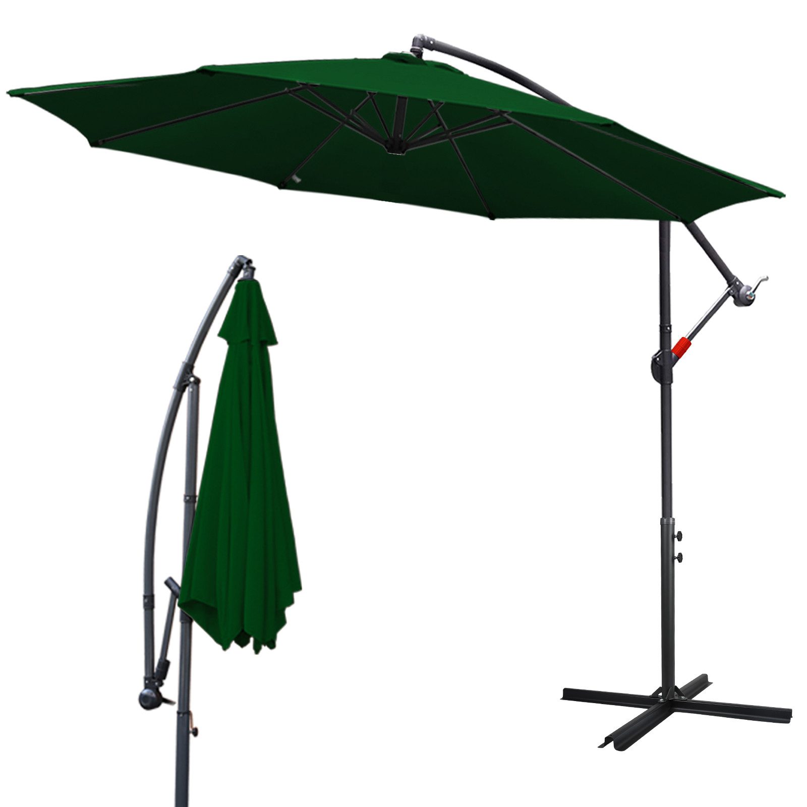 Clanmacy Sonnenschirm 3m - 3.5m Sonnenschirm günstig online kaufen