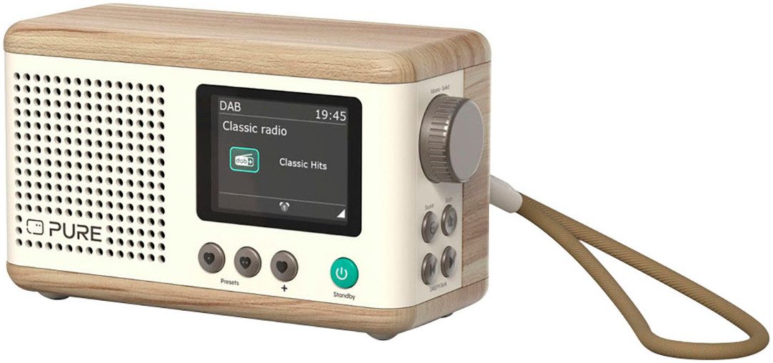 Pure Classic Mini Digitalradio (DAB) (Digitalradio (DAB), UKW mit RDS, 5 W)