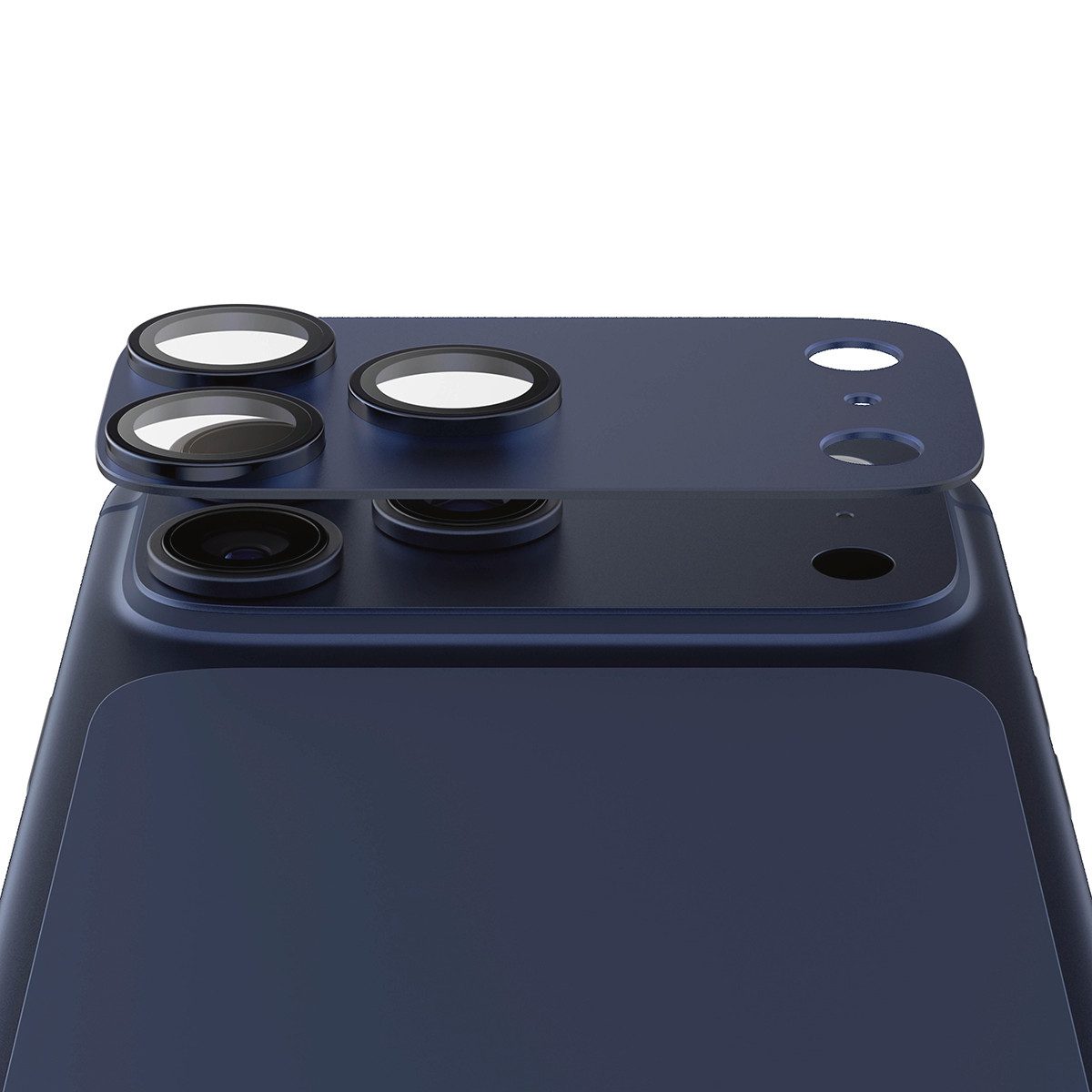 CARE by PanzerGlass Kameraschutzglas Fender Color-Matched Camera Protector für Apple iPhone 17 Pro, Kameraschutz, Schutzfolie, Linsenschutz, kratz- & stoßfest