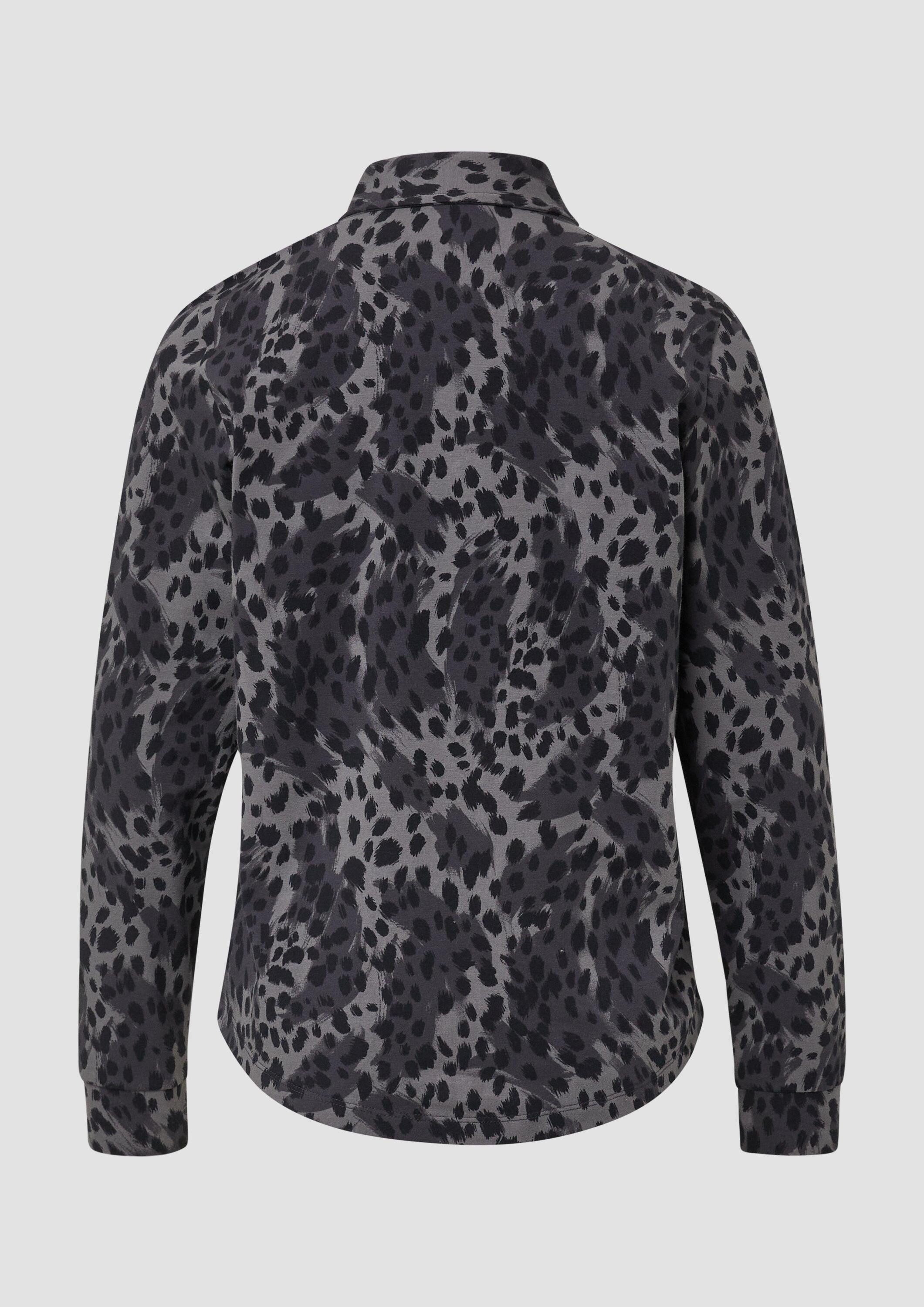 s.Oliver Langarmshirt T-Shirt Hemdbluse mit verlängertem günstig online kaufen