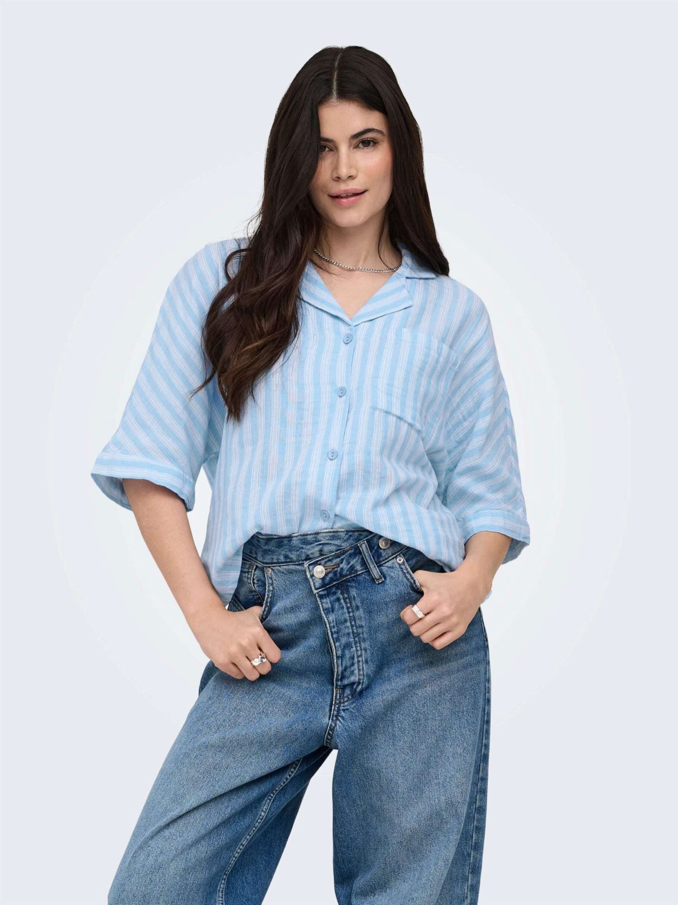 ONLY Funktionsbluse ONLTHYRA (1-tlg) Plain/ohne Details