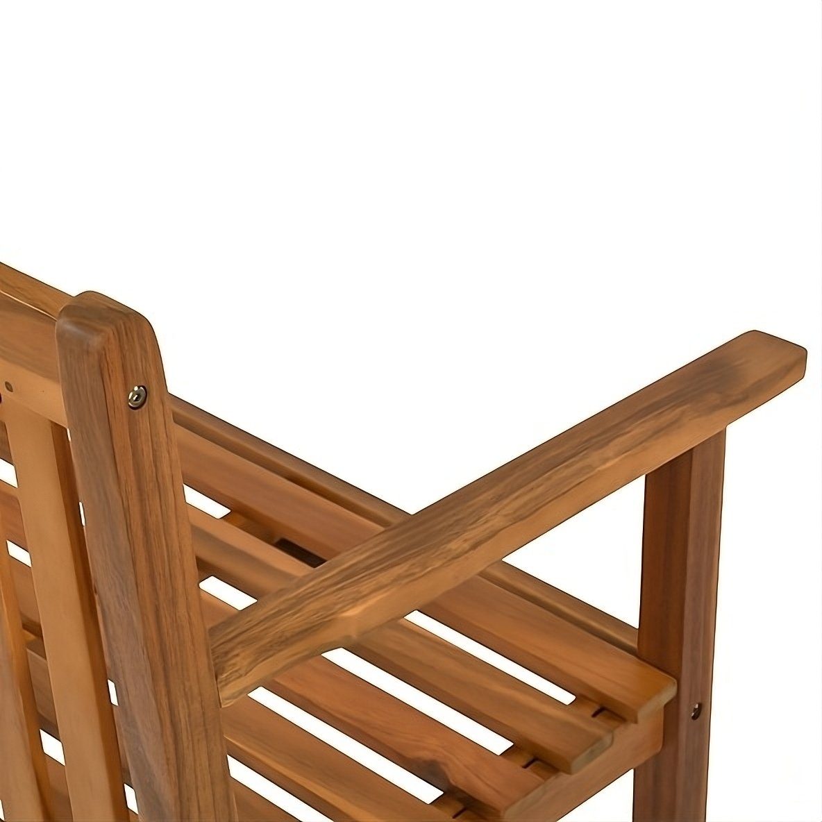 Drei-Sitzer, Holzbank aus Gartenbank Akazienholz massivem boho living®