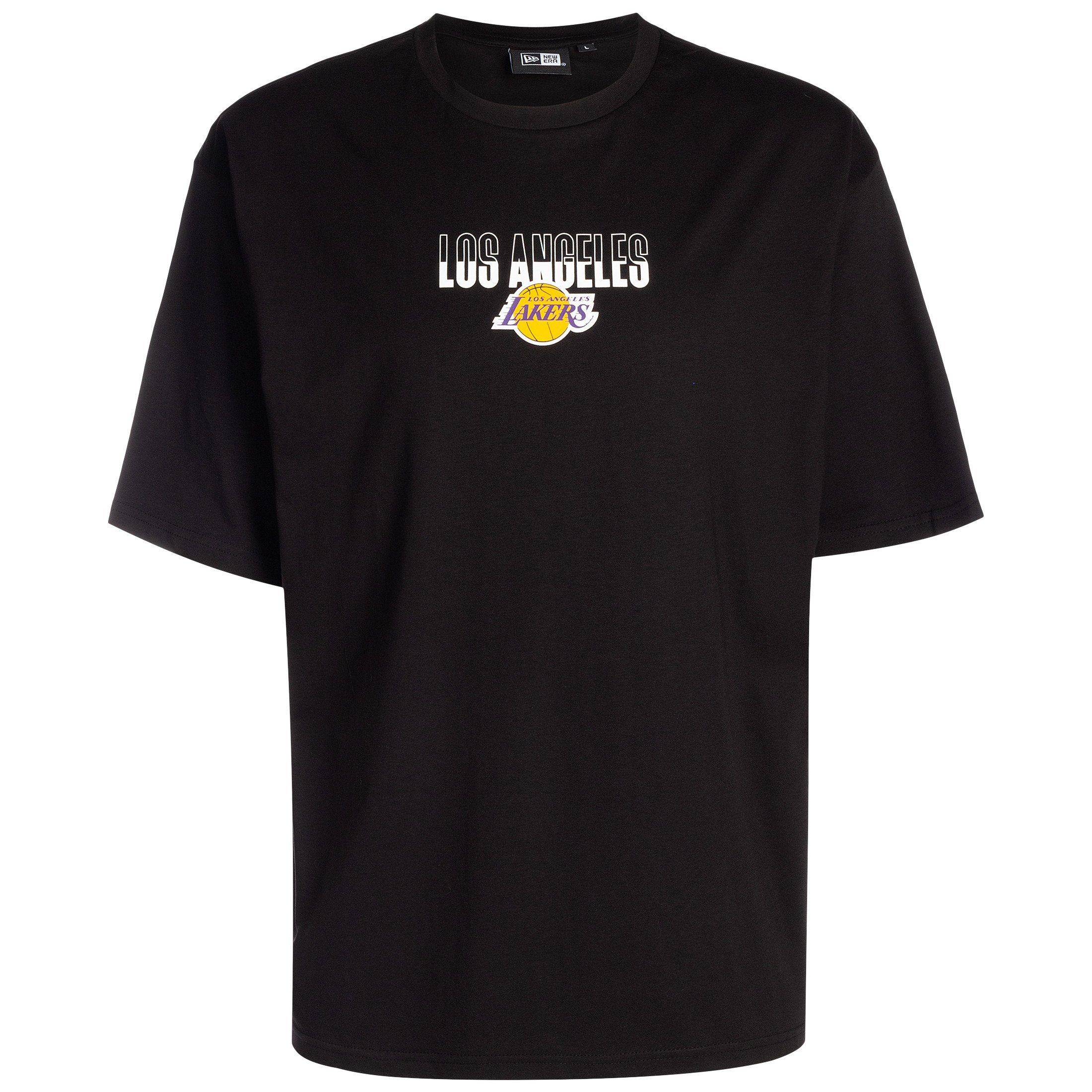 New Era Trainingsshirt NBA Los Angeles Lakers Graphic T-Shirt Herren