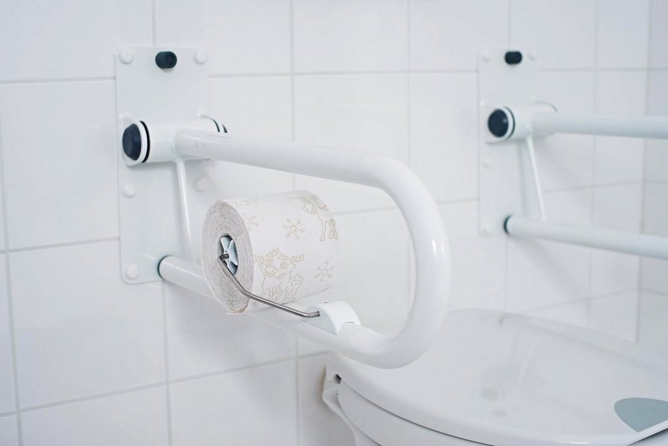 Ridder Toilettenpapierhalter, für Haltegriffe, UV-beständig