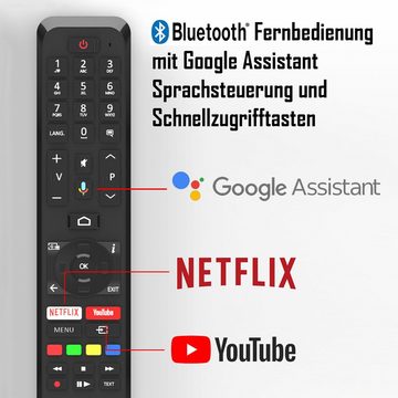 JVC LT-32VAH3055 LED-Fernseher (80 cm/32 Zoll, HD-ready, Android TV, HDR, Triple-Tuner, Google Play Store, Bluetooth)
