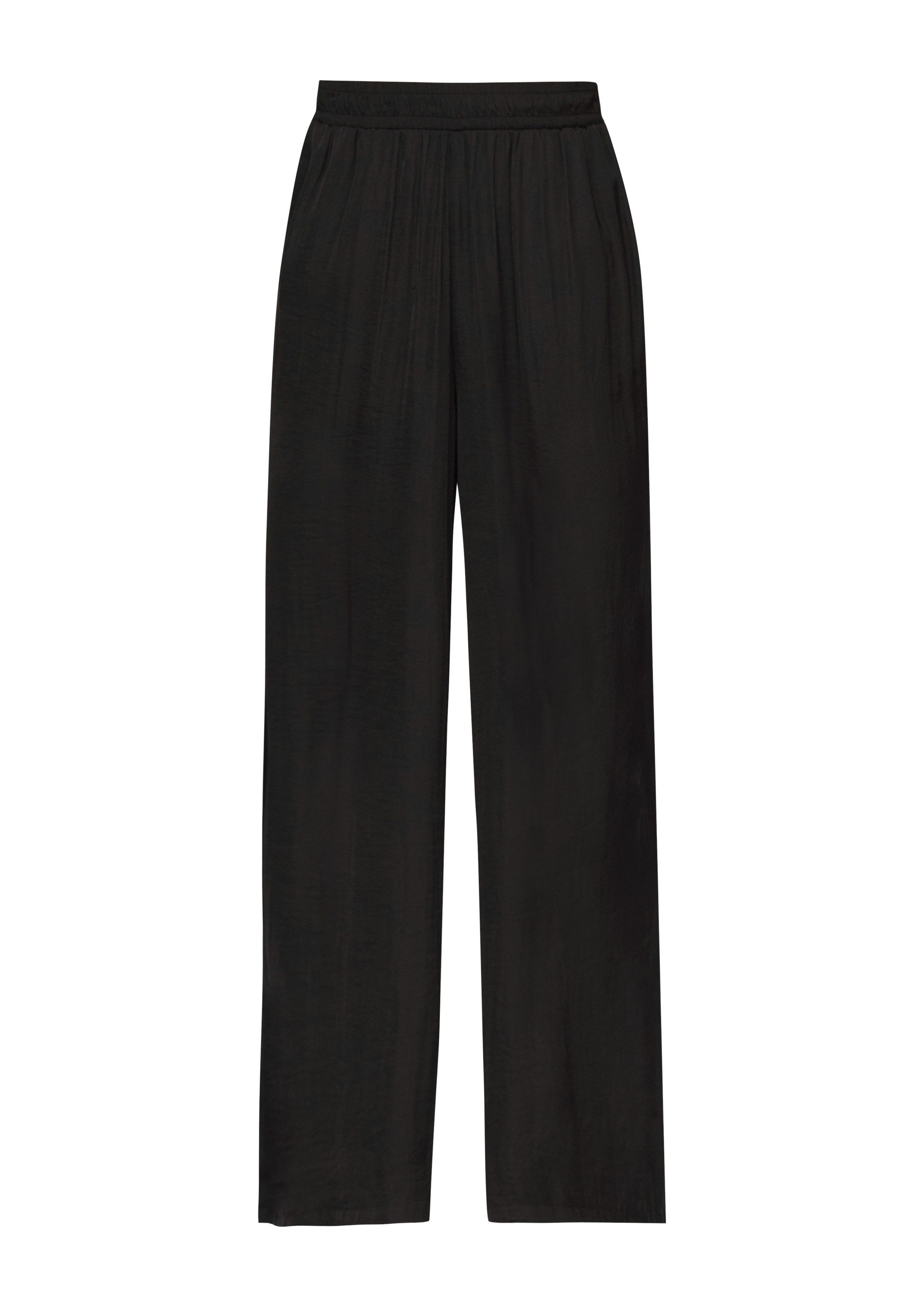 QS Chinos Hose Culotte aus Satin günstig online kaufen