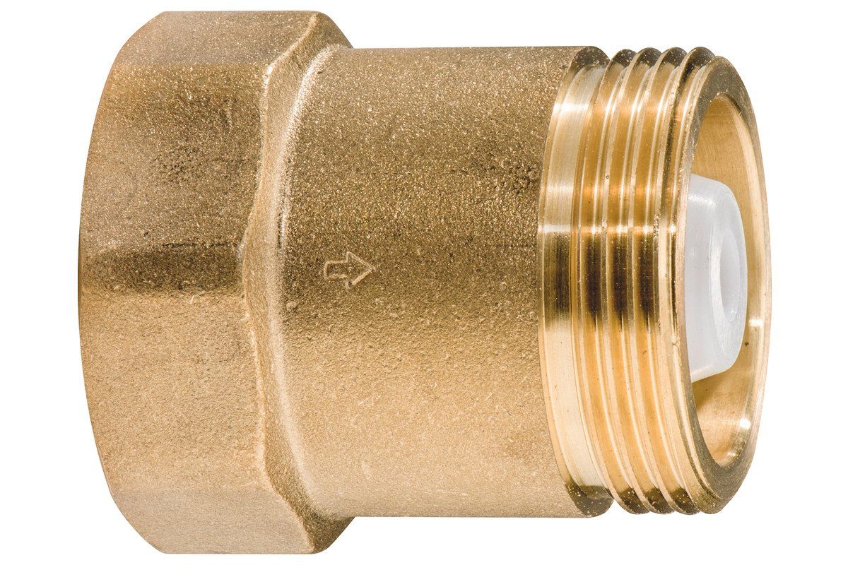 Wasserpumpe Metabo Rückschlagventil Messing für Gartenpumpen & Hauswasserwerke