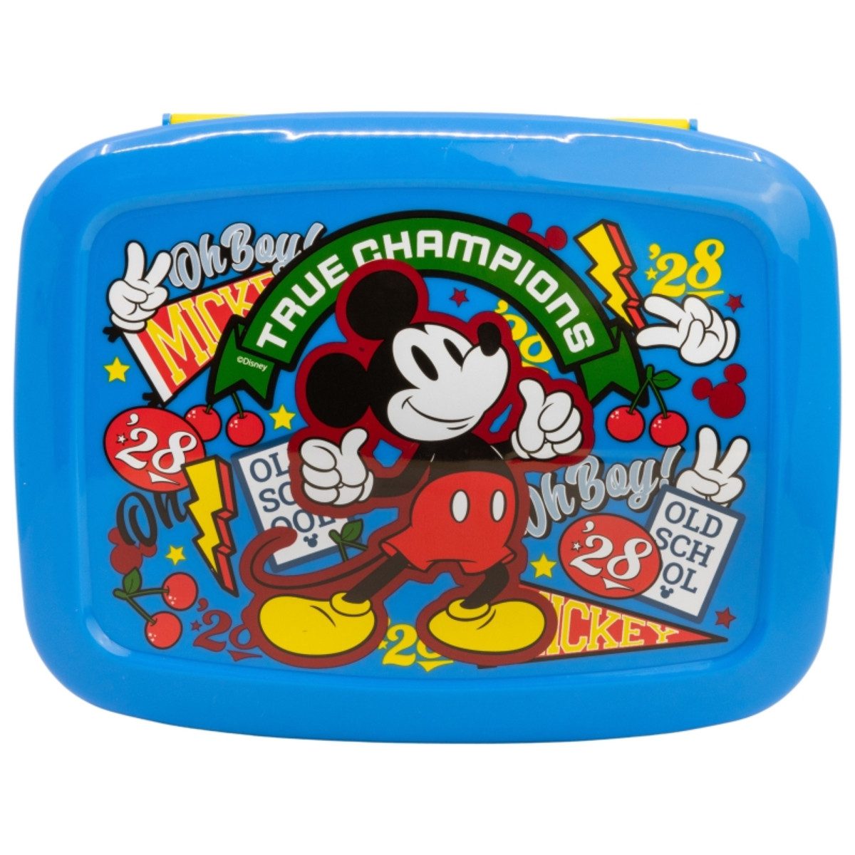 Storline Lunchbox Mickey Brotdose Kinder Lunchbox, Sandwichbox, Frühstücksbox, Plastik