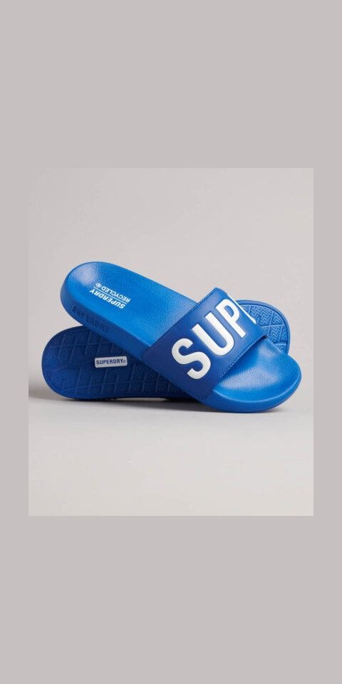 Superdry Code Core Vegan Pool Slide * Badesandale