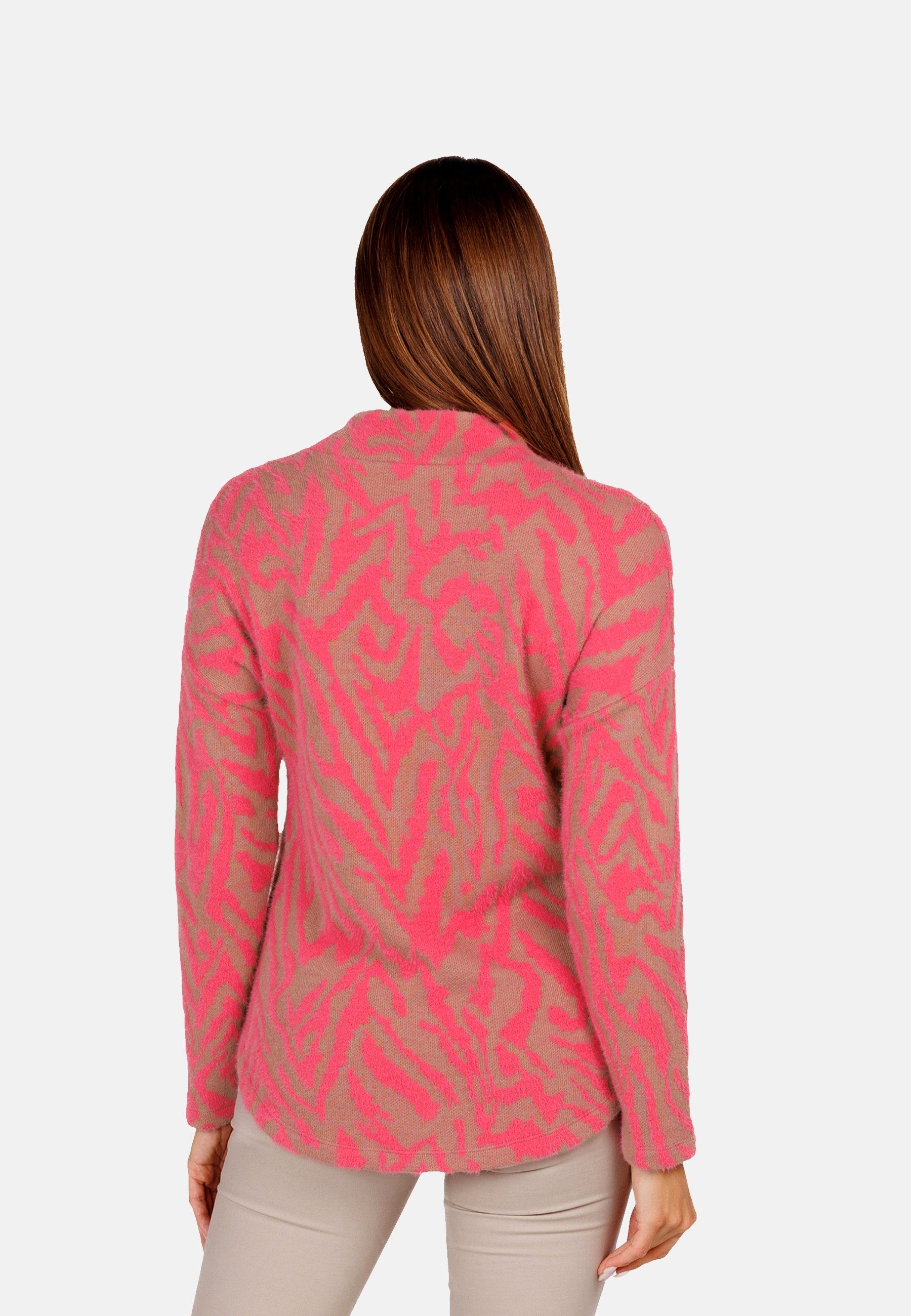 Key Largo Strickpullover Pullover UNIVERSE Strickpullover Steh-Kragen (1-tlg)