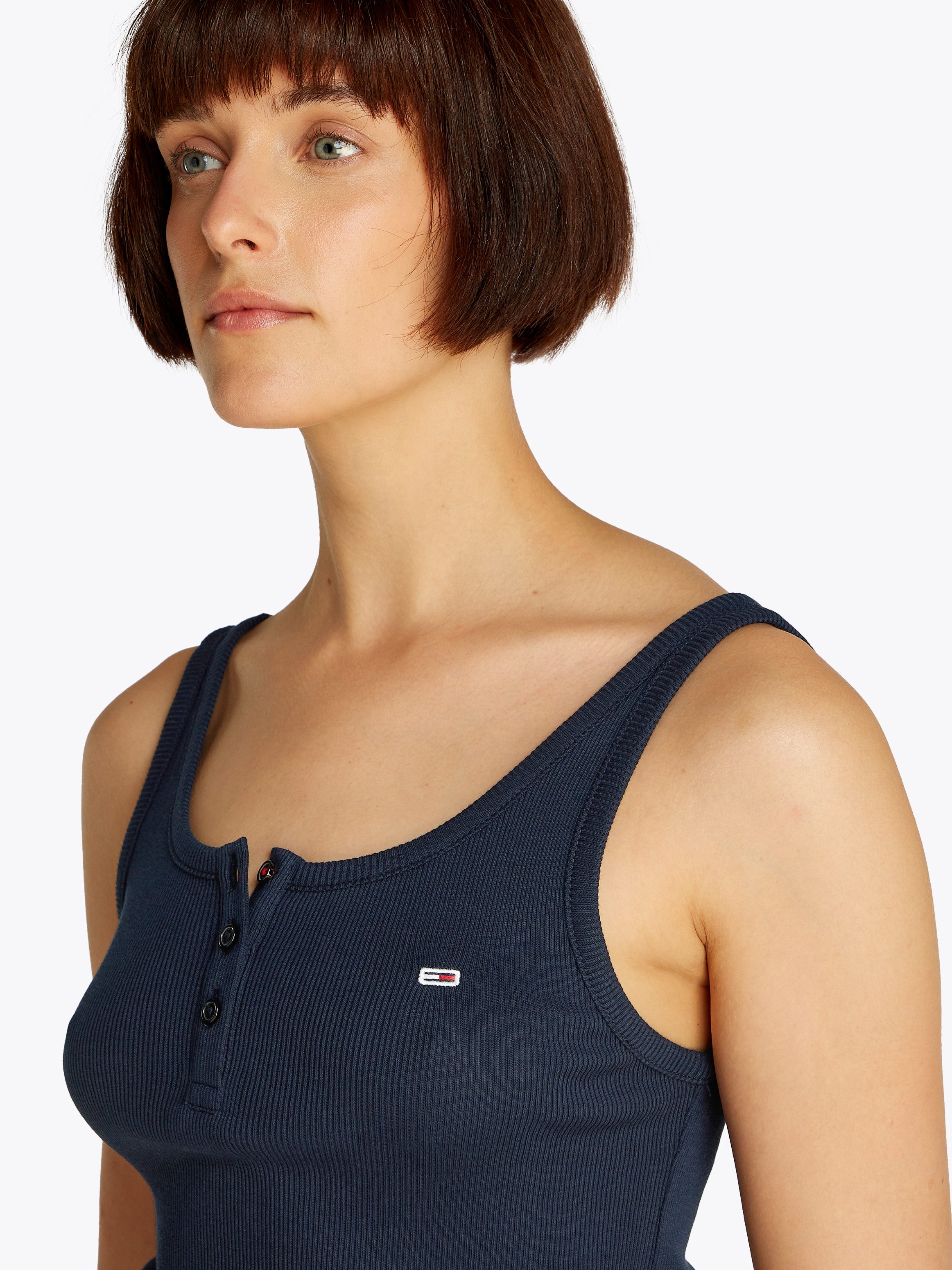 Tommy Jeans Tanktop TJW SLIM BUTTON günstig online kaufen