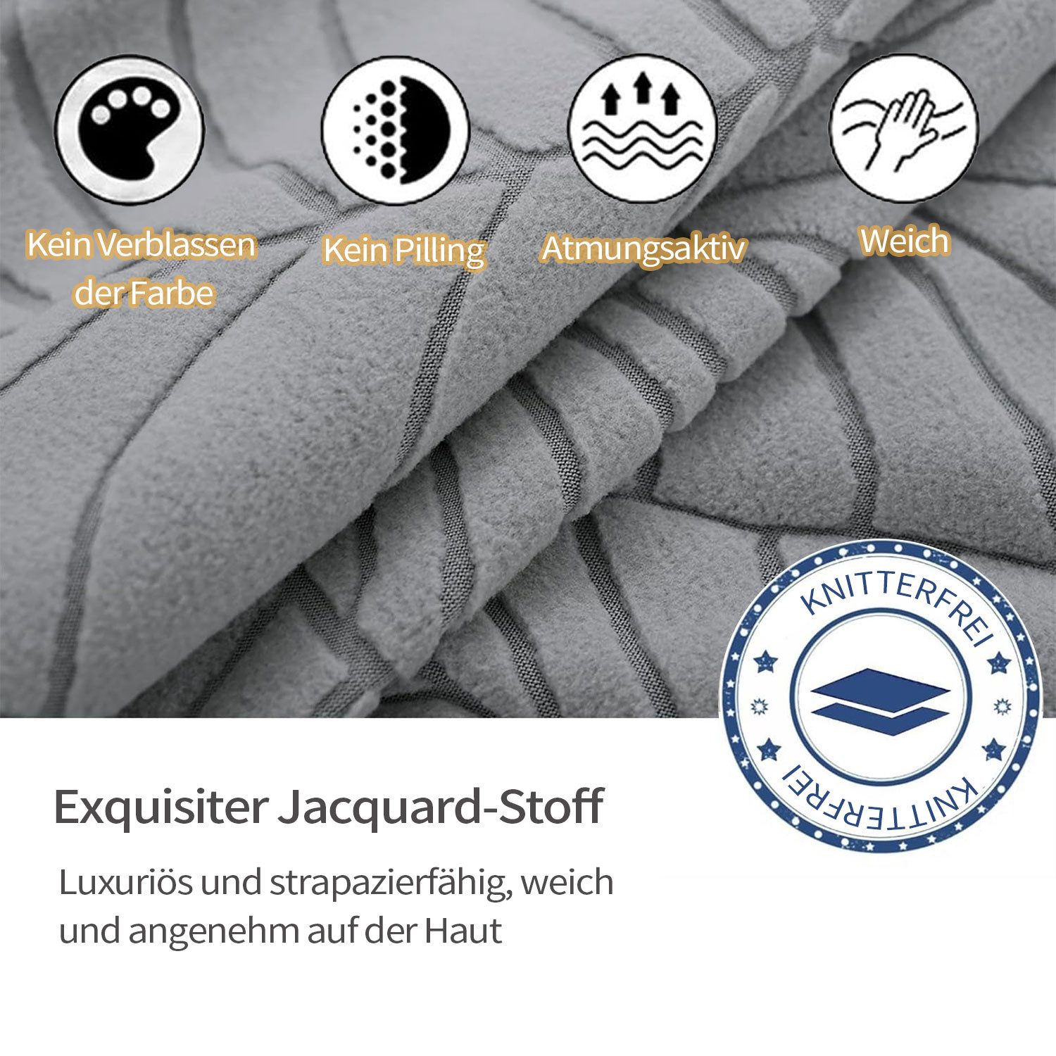 Refttenw Stuhlhusse Esstisch Elastizität Blattdruck Abnehmbar Waschbar Stuh günstig online kaufen