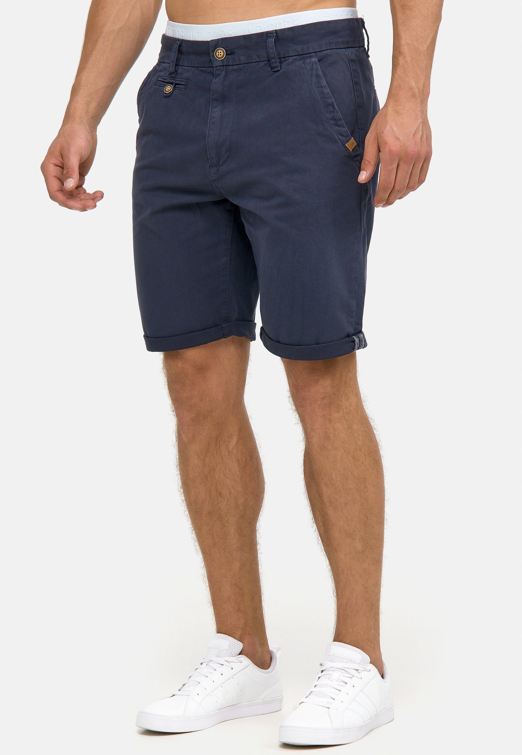 INDICODE Chinoshorts Herren Cuba Chino Shorts Herrenshorts aus Baumwollgemisch – Bild 4 von 5