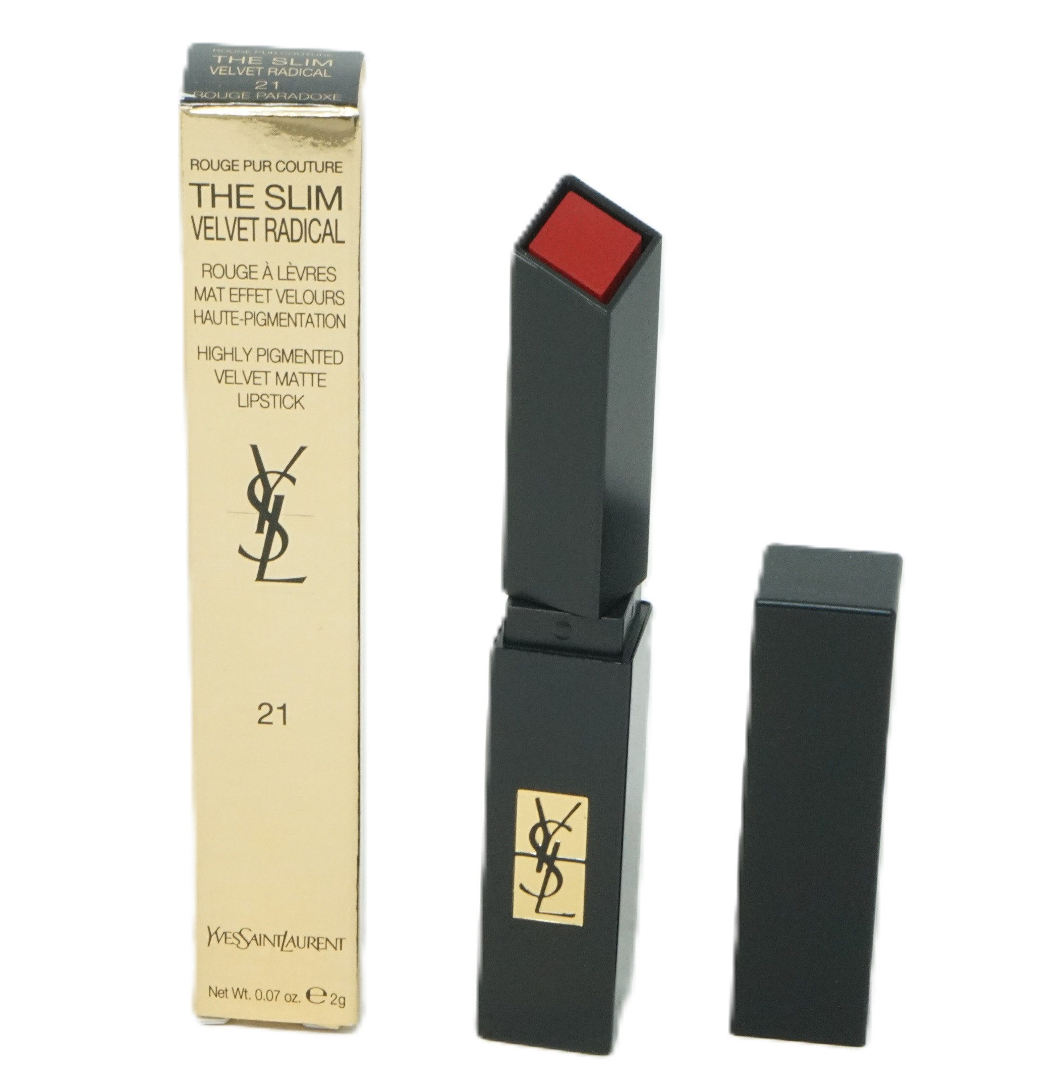 YVES SAINT LAURENT Lippenstift Yves Saint Laurent Rouge Lippenstift 2g Rouge Paradoxe 21