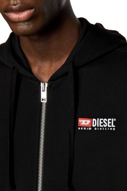 Diesel Sweatshirt Herren Sweatjacke - S-GINN-ZIP-DIV SWEAT-SHIRT