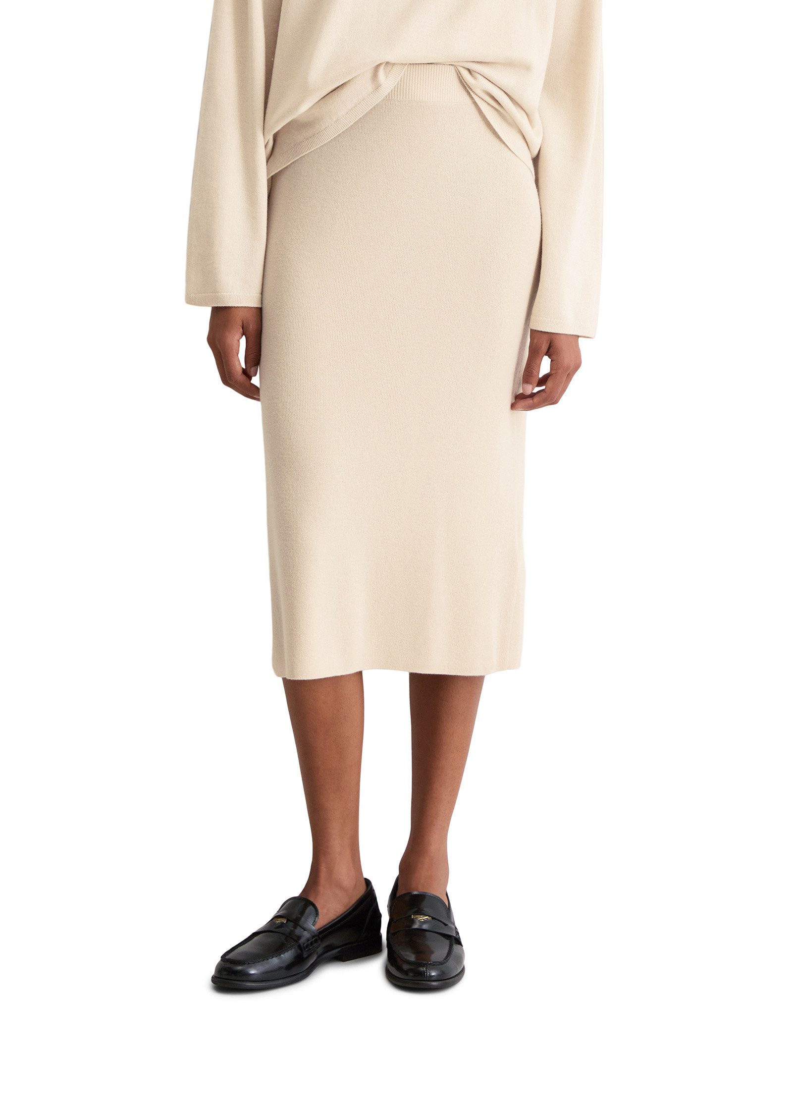 Marc O'Polo Strickrock aus softem Schurwolle-Mix günstig online kaufen