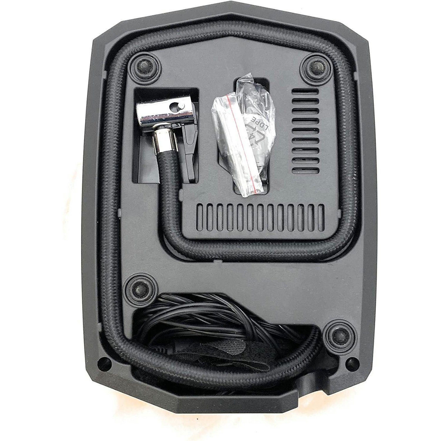 Happy People Koffer-Kompressor Kompressor-Pumpe 12V/100 Watt, mit elektr. Anzeige