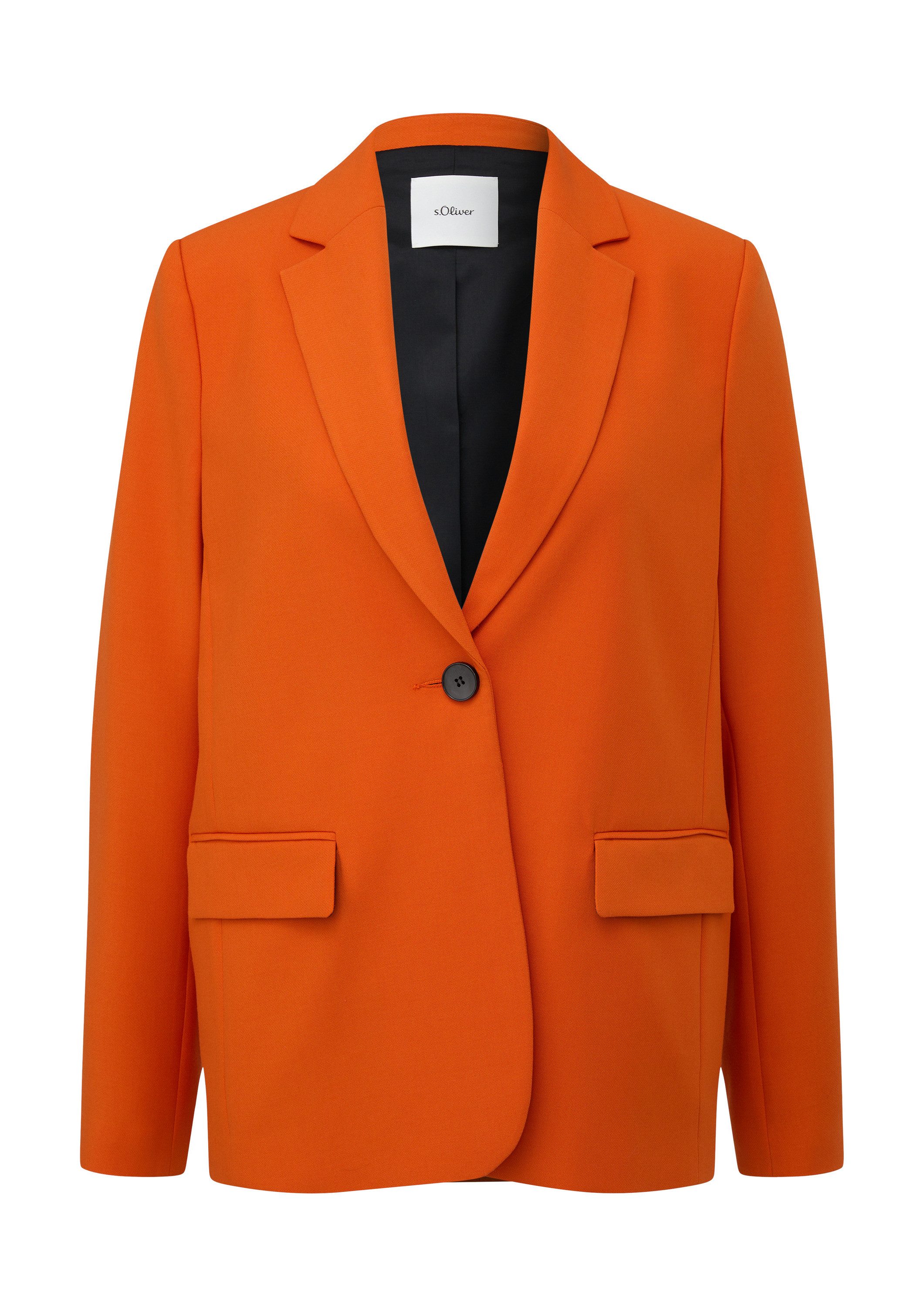 s.Oliver Jackenblazer Indoor-Blazer Blazer aus Viskosemix günstig online kaufen