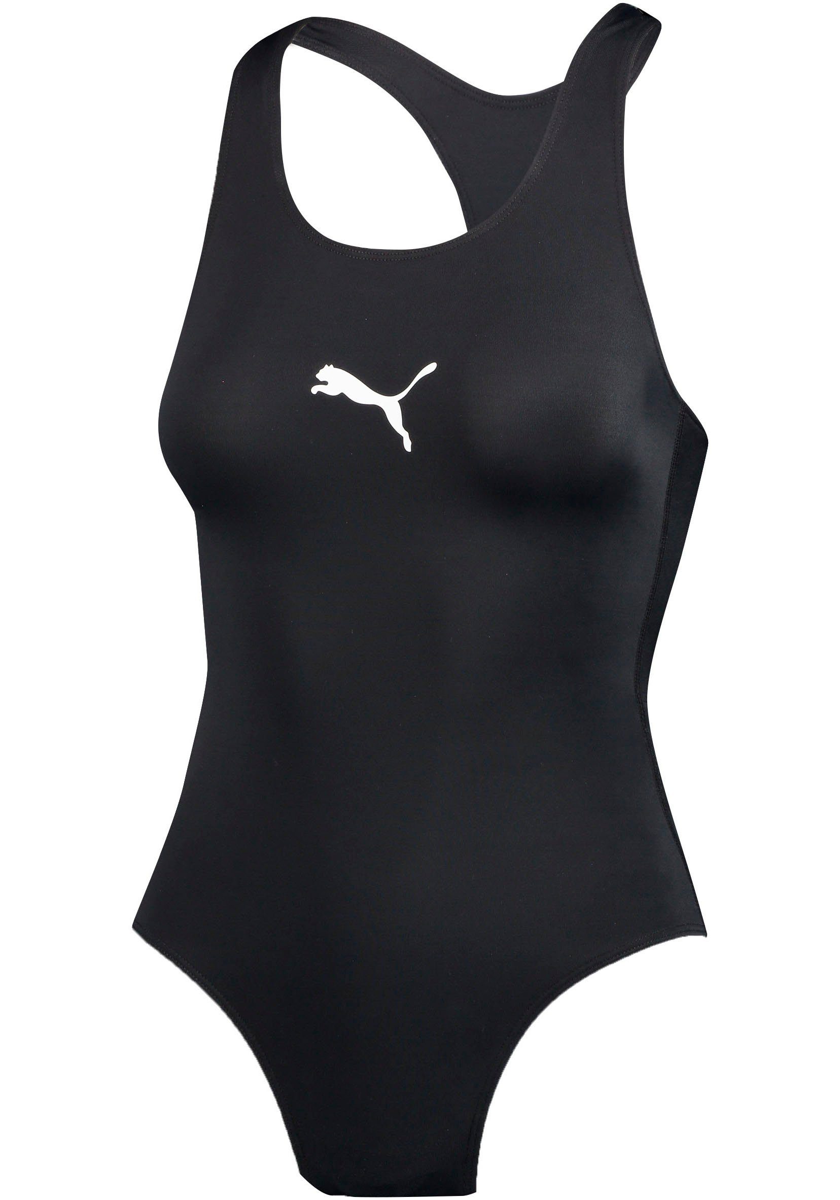 PUMA Badeanzug PUMA SWIM WOMEN RACERBACK SWIMSUIT mit Racerback-Rücken