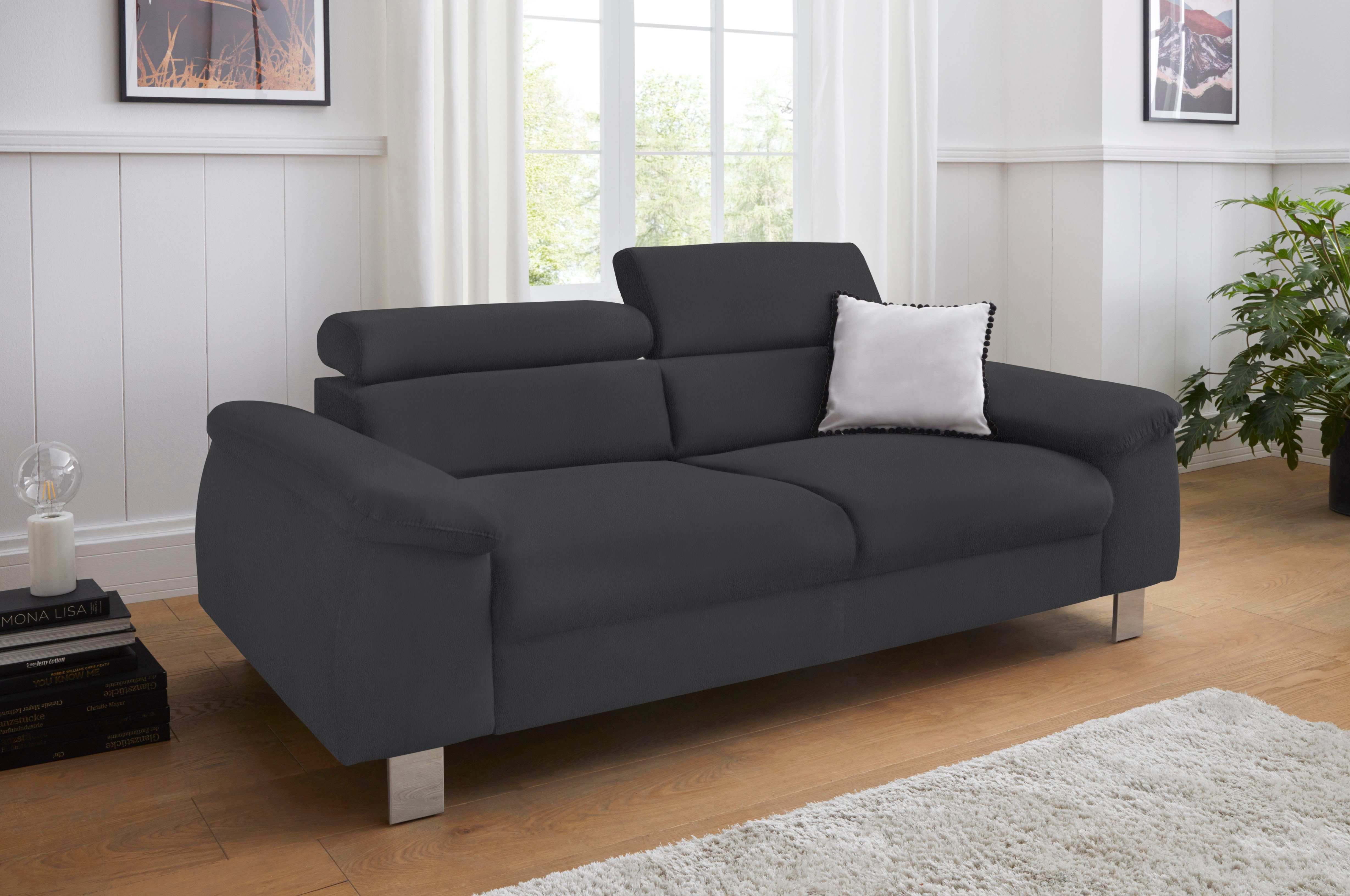 COTTA 3-Sitzer "Komaris, B: 193 cm", mit Kopfteilverstellung günstig online kaufen