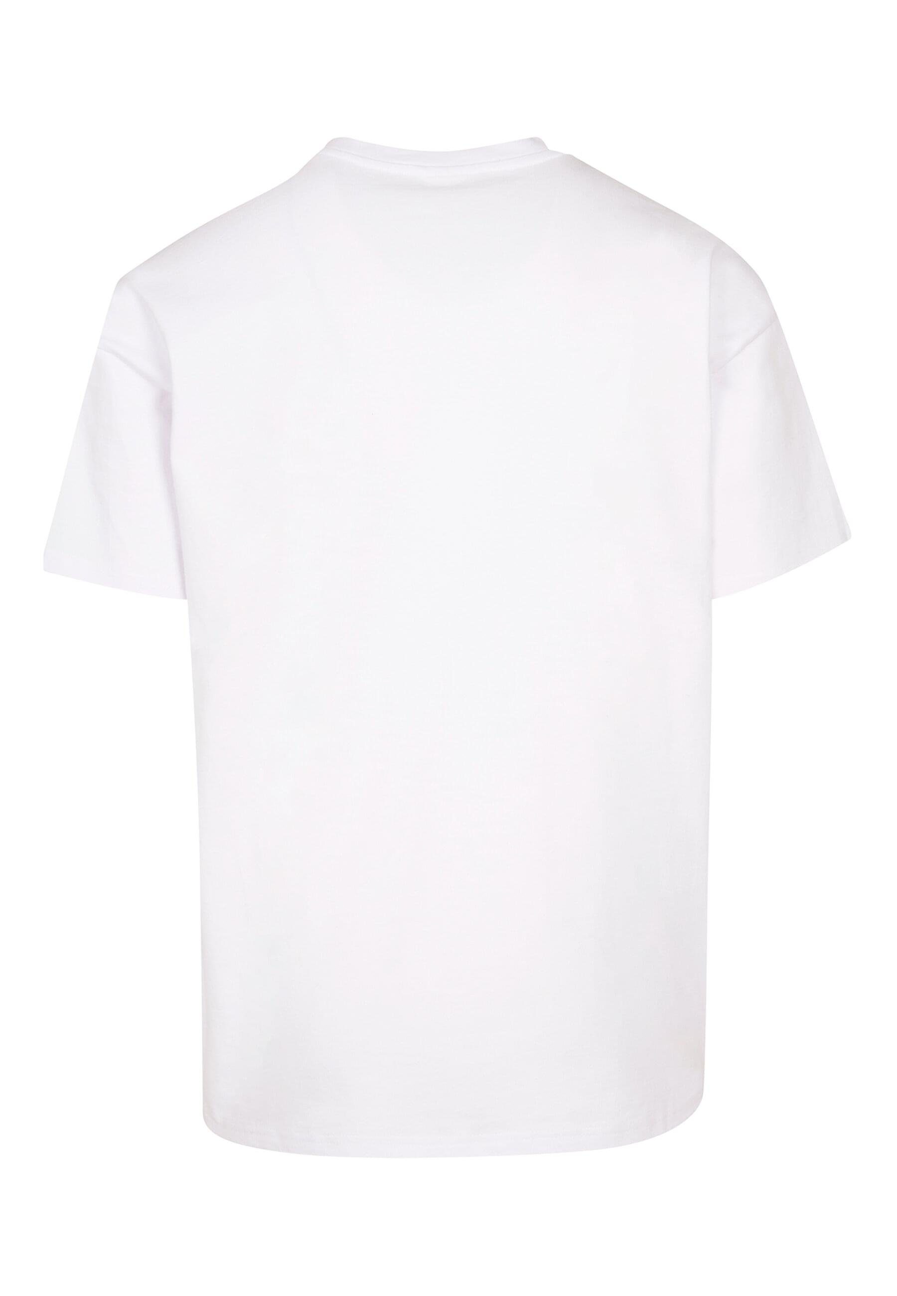 Heavy white Peanuts Oversize Merchcode Ladies Player Herren T-Shirt - (1-tlg) Tee