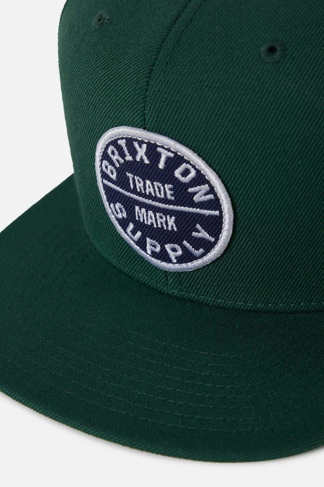 Brixton Snapback Cap - Oath III Snapback Cap - Baseball Cap - ONE SIZE