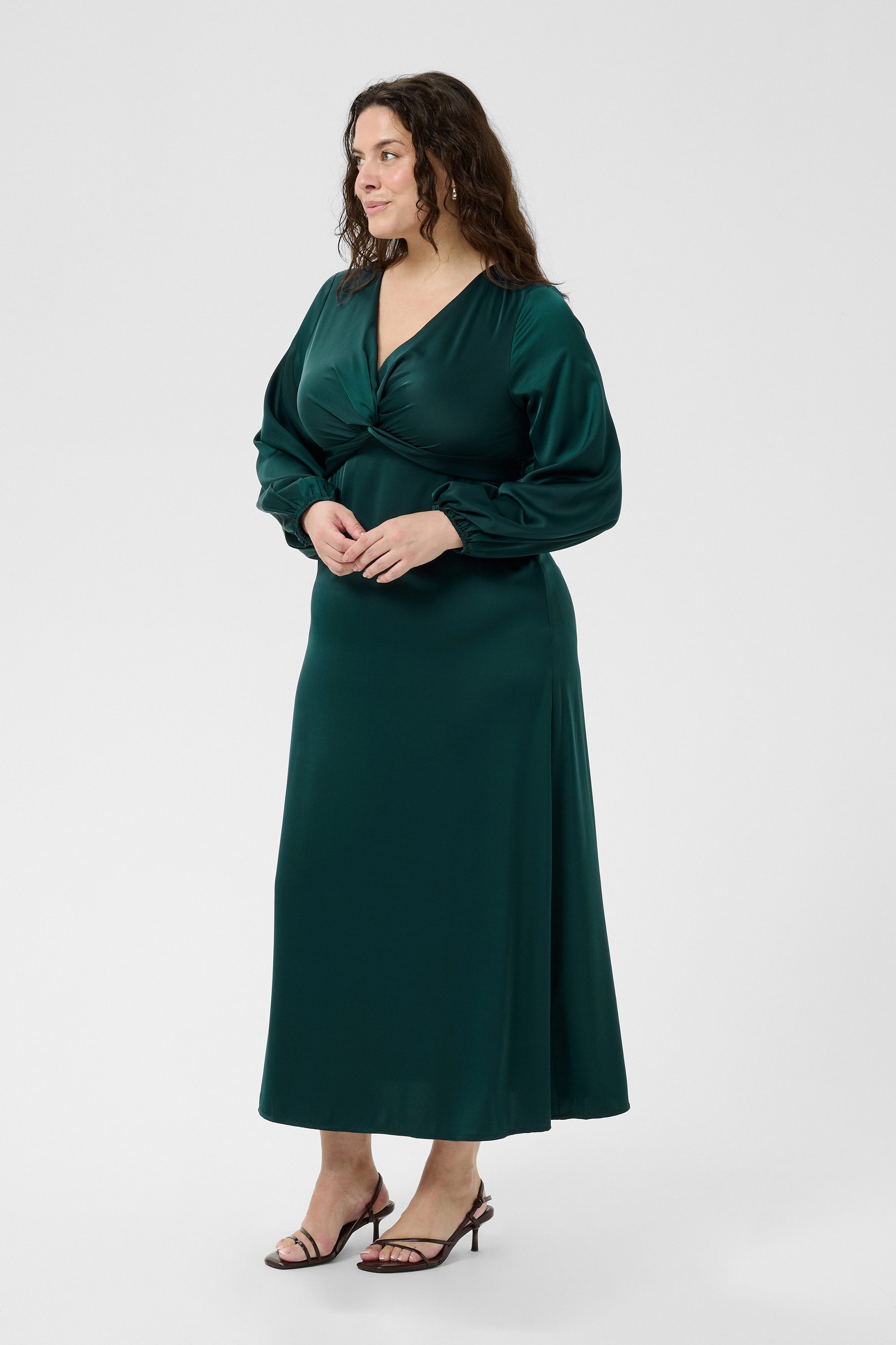 KAFFE Curve Blusenkleid Kleid KCjamie Große Größen