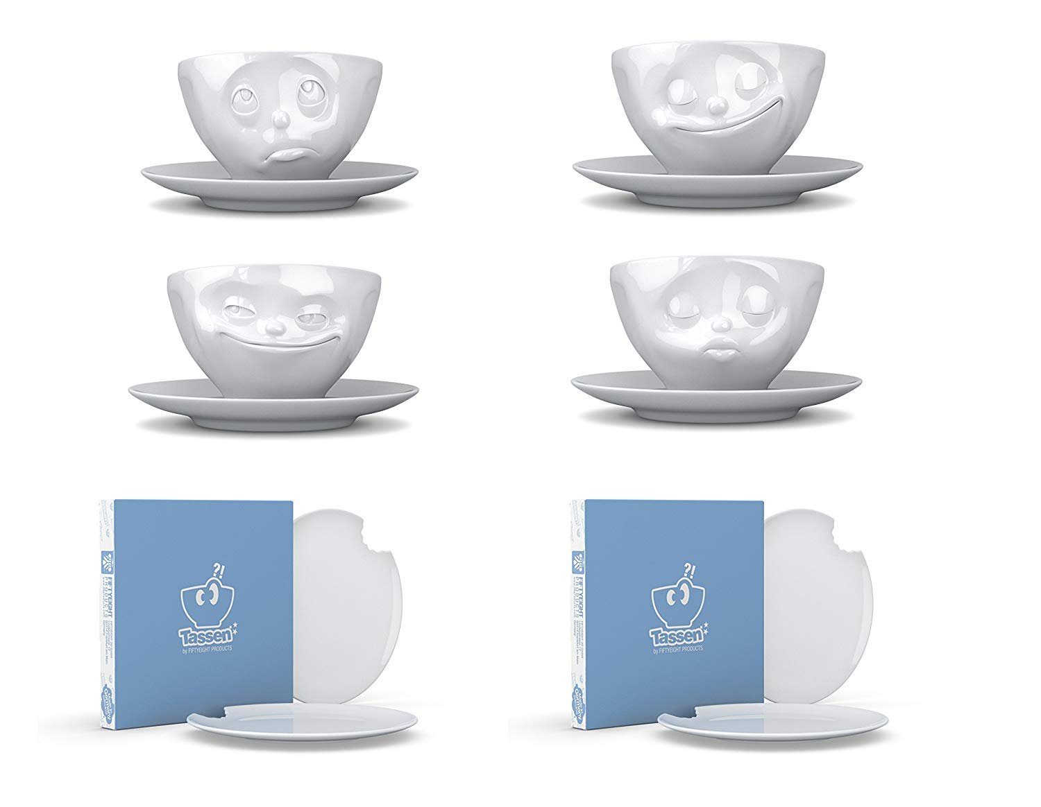 Frühstücksteller Kaffee-Set