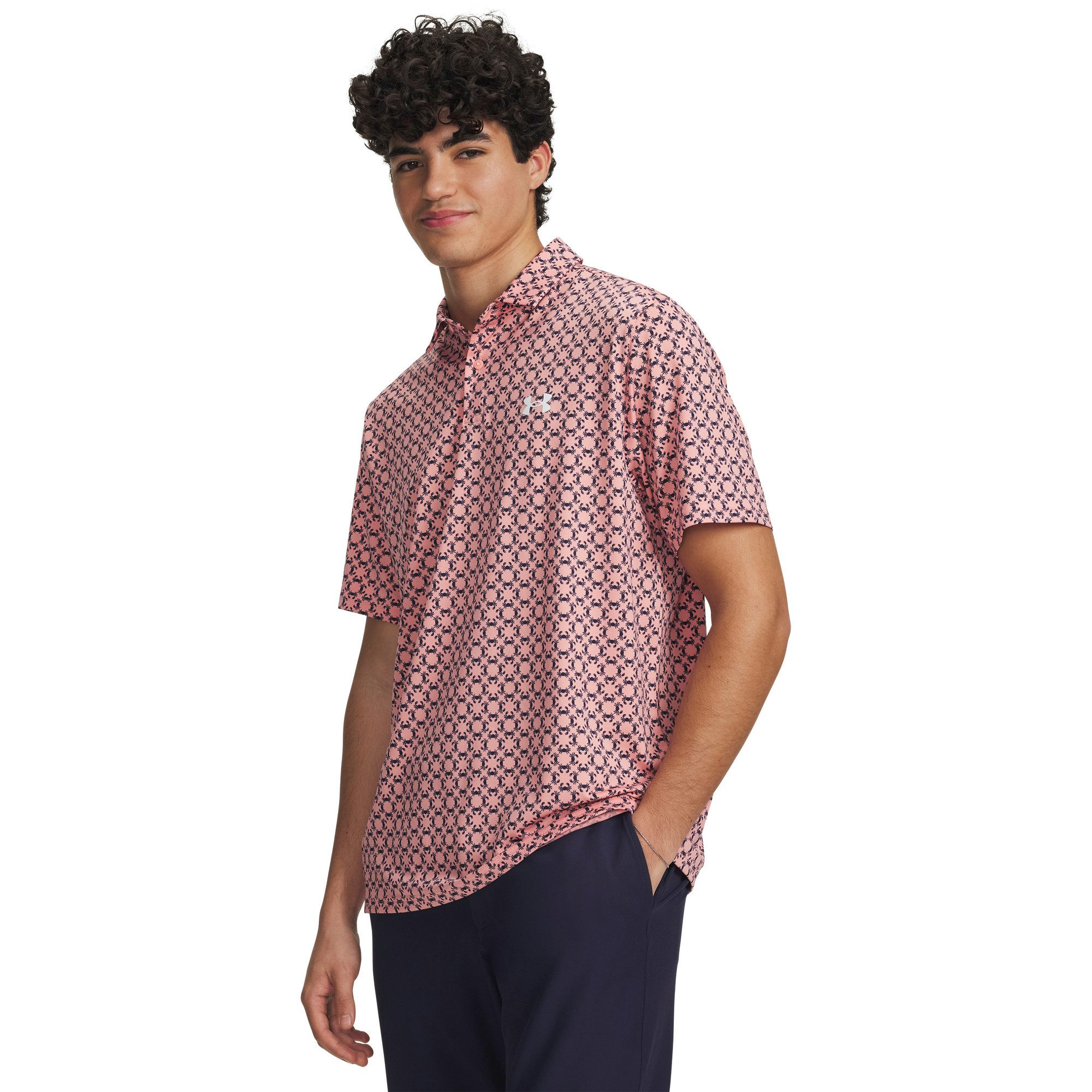 Under Armour® Poloshirt Under Armour Herren Poloshirt Matchplay Printed Polo 6009800