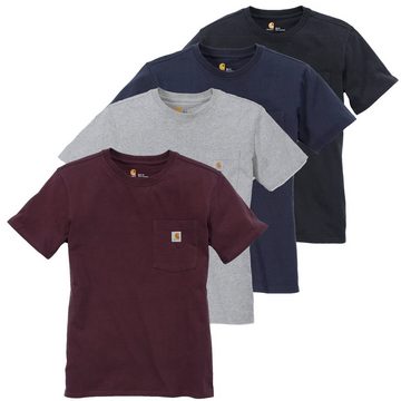 Carhartt T-Shirt Carhartt Damen T-Shirt Loose Fit Heavyweight Short-Sleeve Pocket