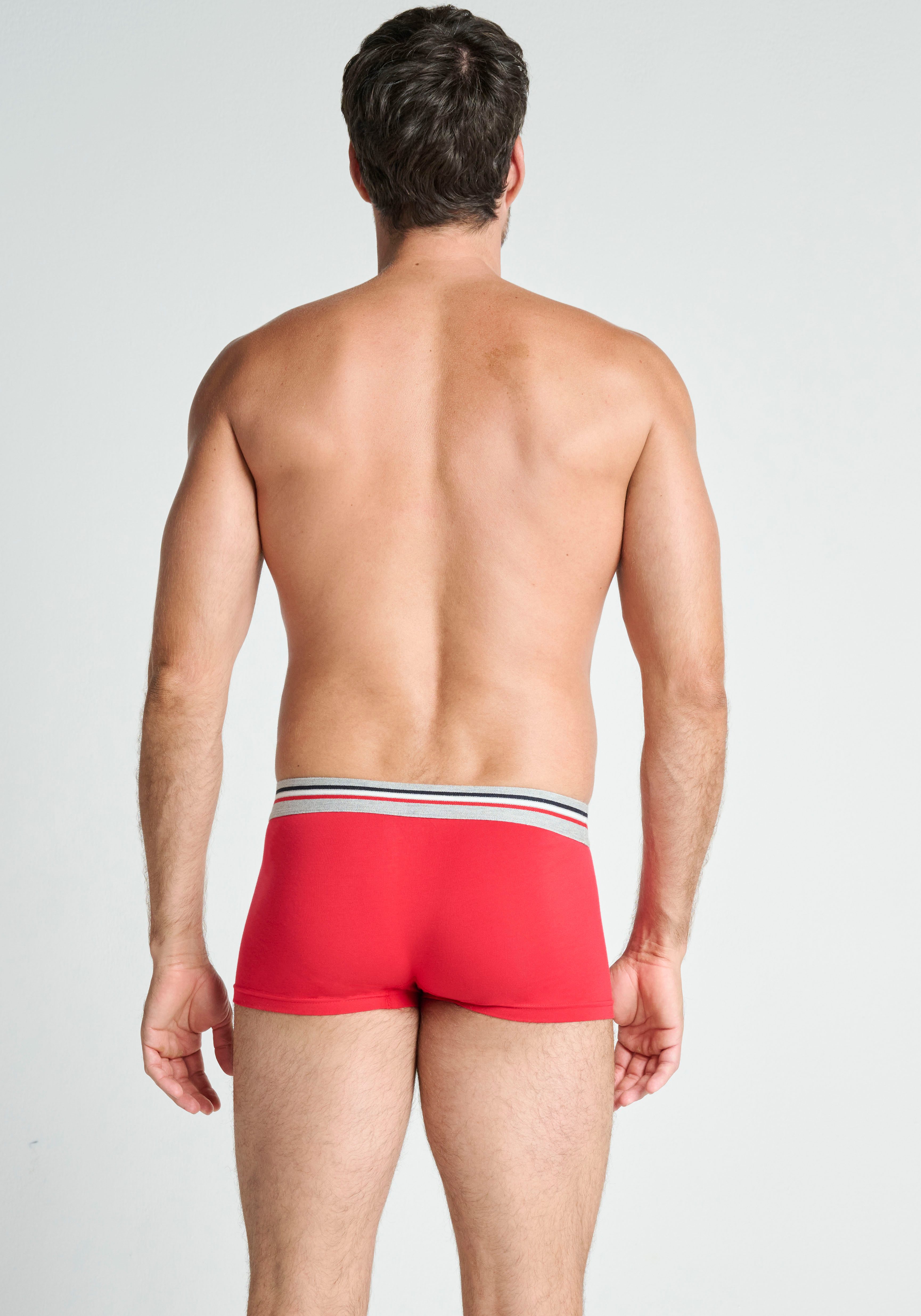 Jockey Trunk Cotton Stretch (3er Pack) mittlere Bundhöhe