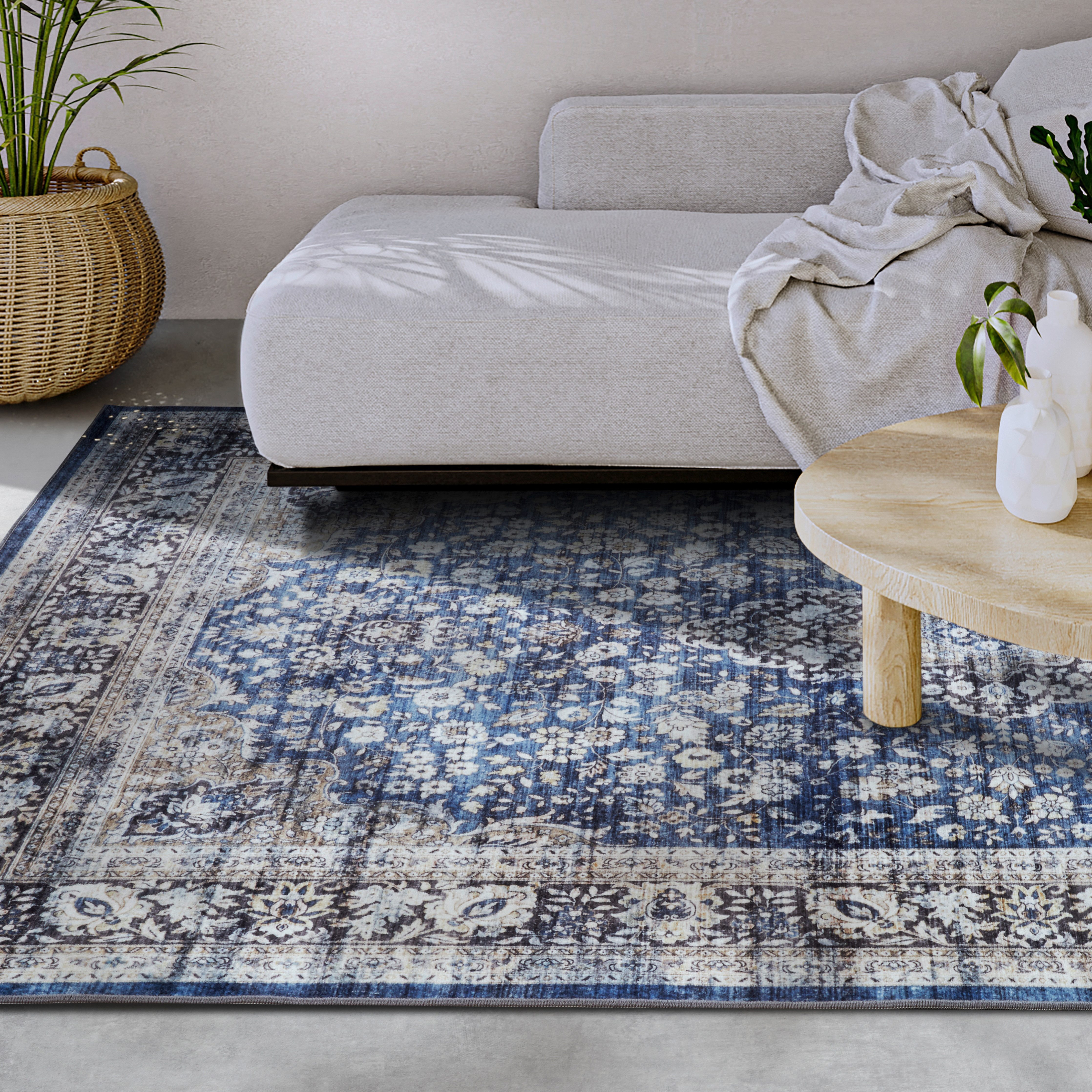 HANSE Home Teppich Aurora, rechteckig, Höhe: 5 mm, Kurzflor, Anti Rutsch, O günstig online kaufen