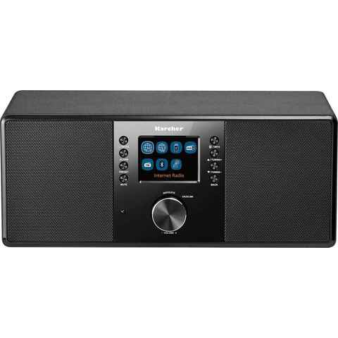 Karcher DAB 7000i Internet-Radio (Digitalradio (DAB), FM-Tuner mit RDS, Internetradio, UKW mit RDS, 14 W, FM-Tuner mit RDS, Internetradio, UKW mit RDS, 14 W, Stereolautsprecher)