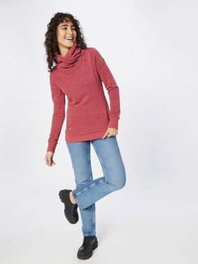Ragwear Sweatshirt ANABELKA (1-tlg) Patches, Drapiert/gerafft