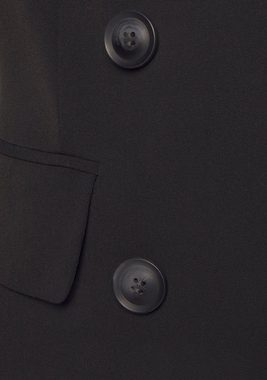 LASCANA Kurzblazer mit doppelreihigem Knopfverschluss, Damenblazer, sportlich-elegant