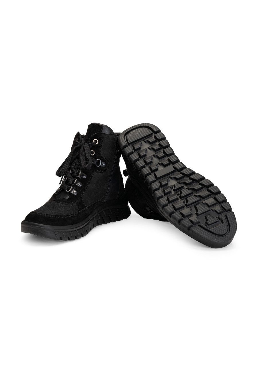 vitaform Damen Stiefeletten Nubukleder Stiefelette