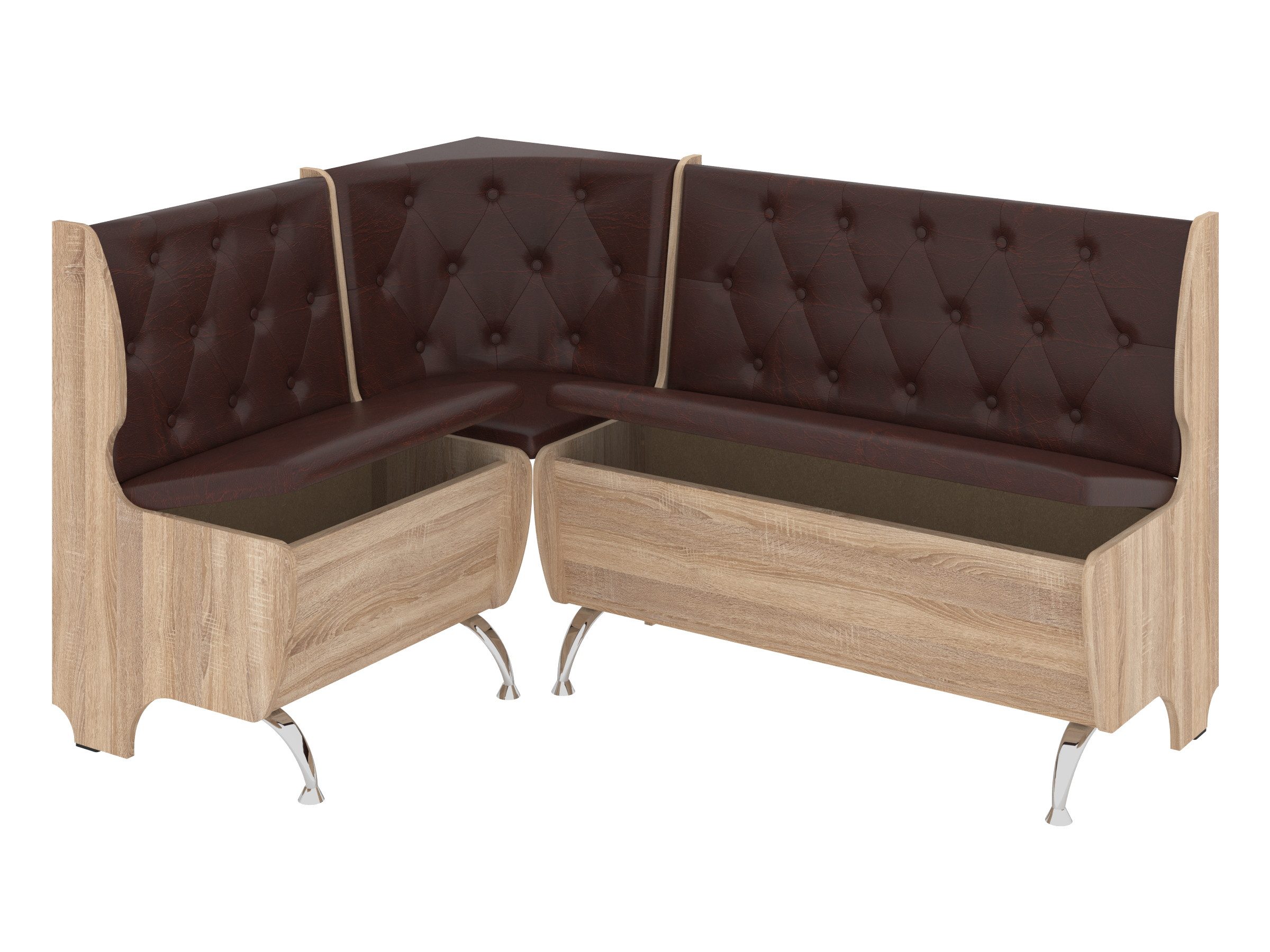 Rodnik Eckbank Admiral (Beidseitig montierbar, Truhenbank, Sitz und Rücken günstig online kaufen